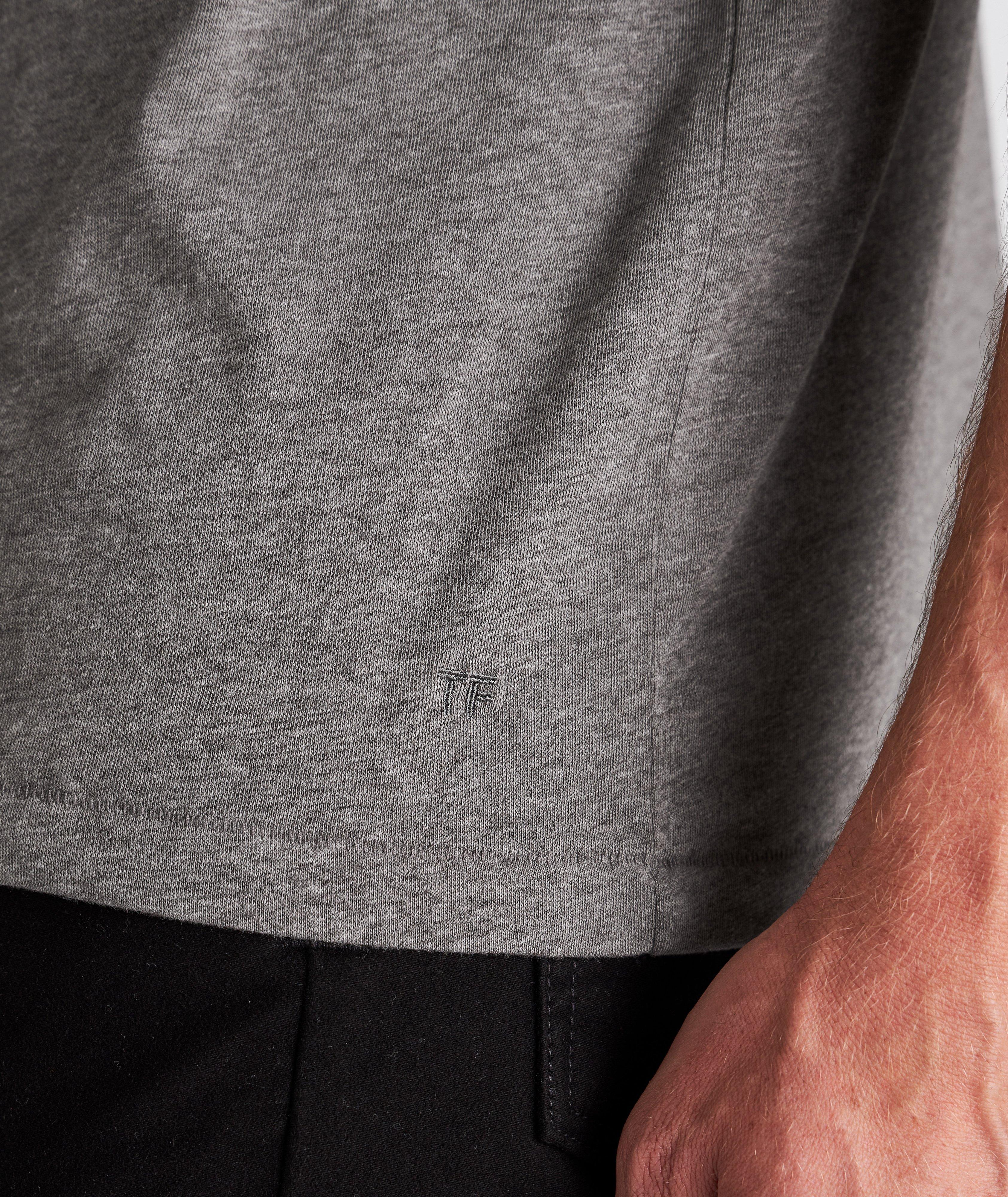 T-shirt en coton extensible image 5