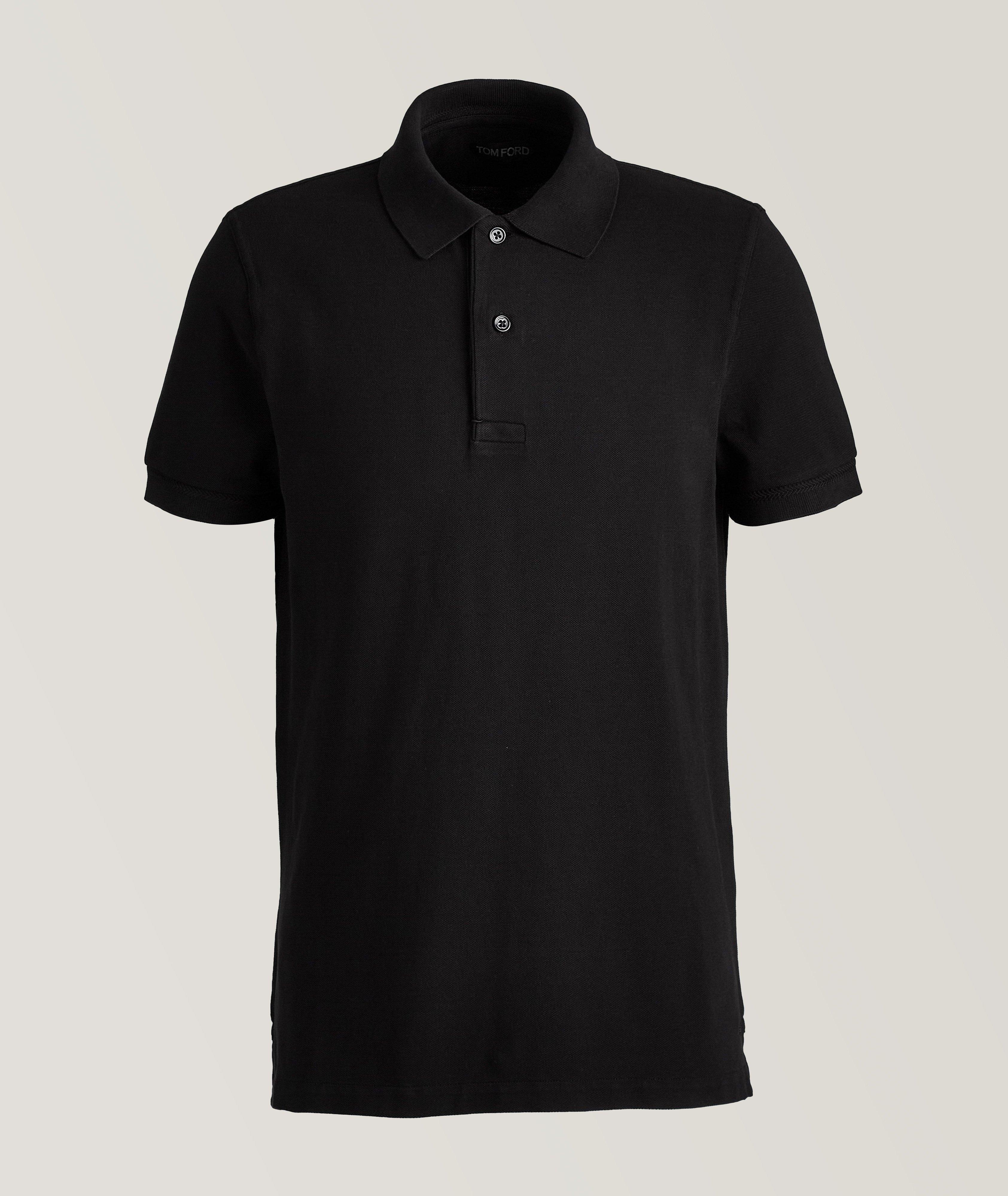 Polo de tennis en coton piqué image 0