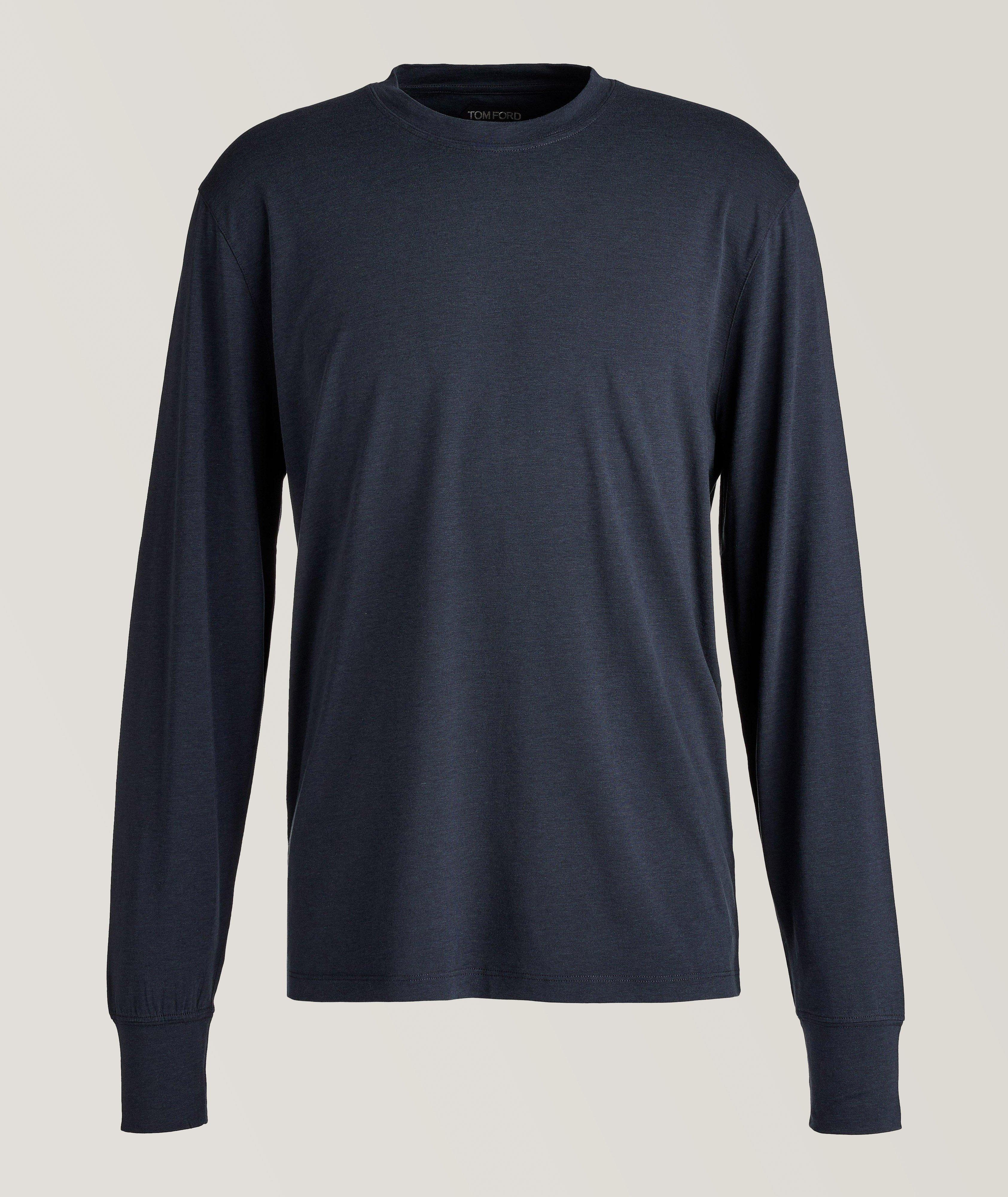 Jersey Lyocell-Cotton T-Shirt image 0