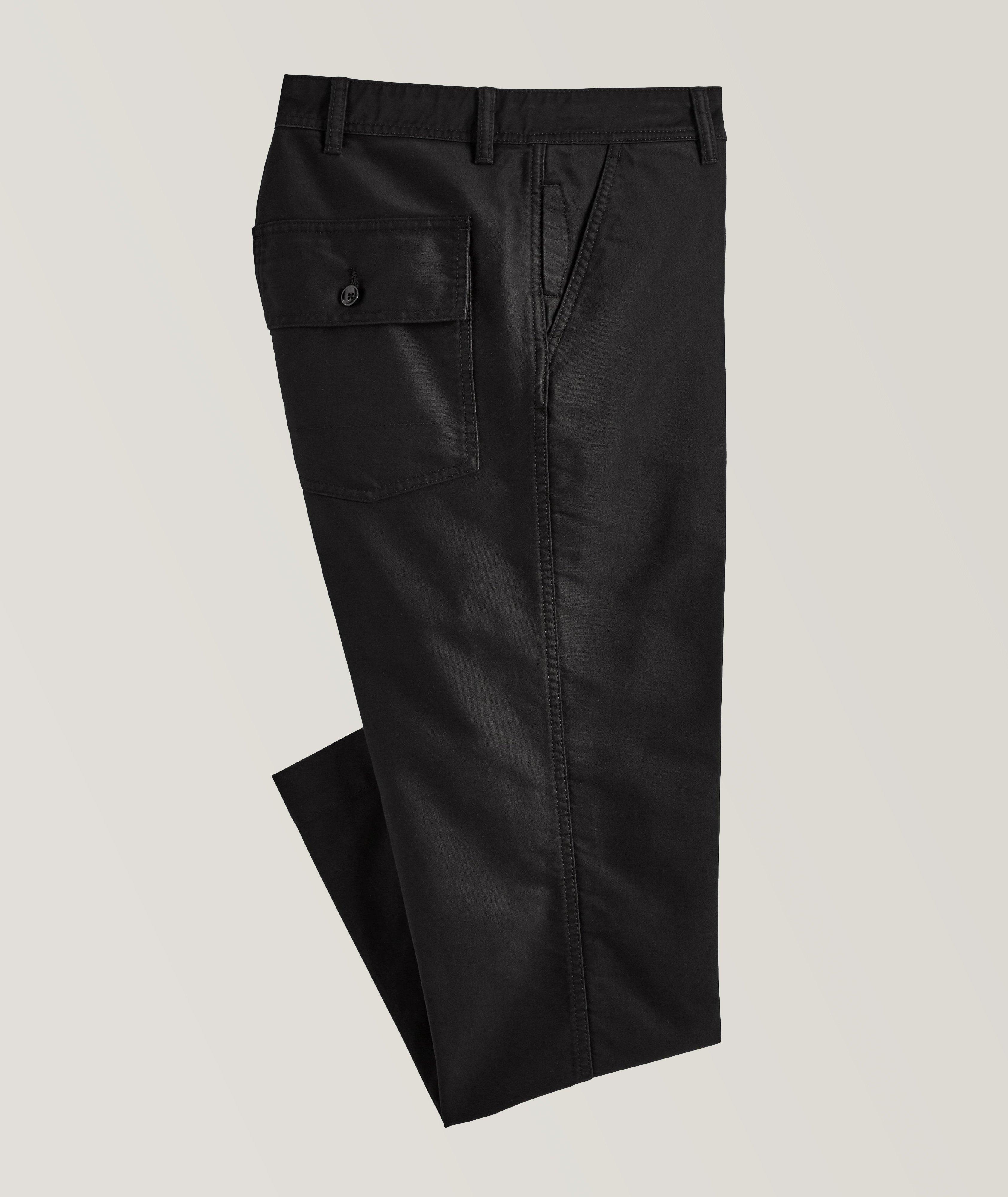 Black Italian Fabric Formal Pants