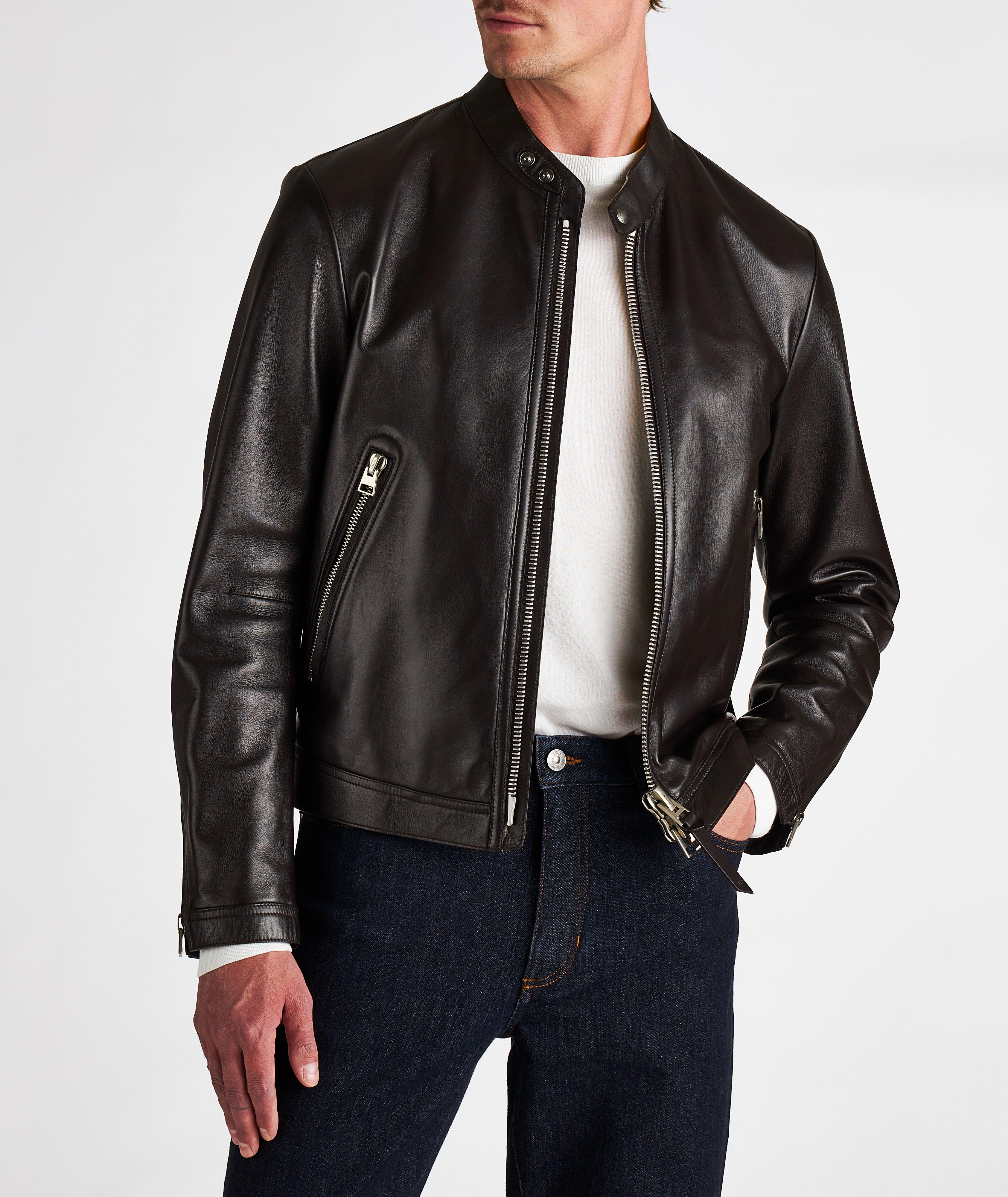 Nappa Vega Leather Blouson Jacket image 1