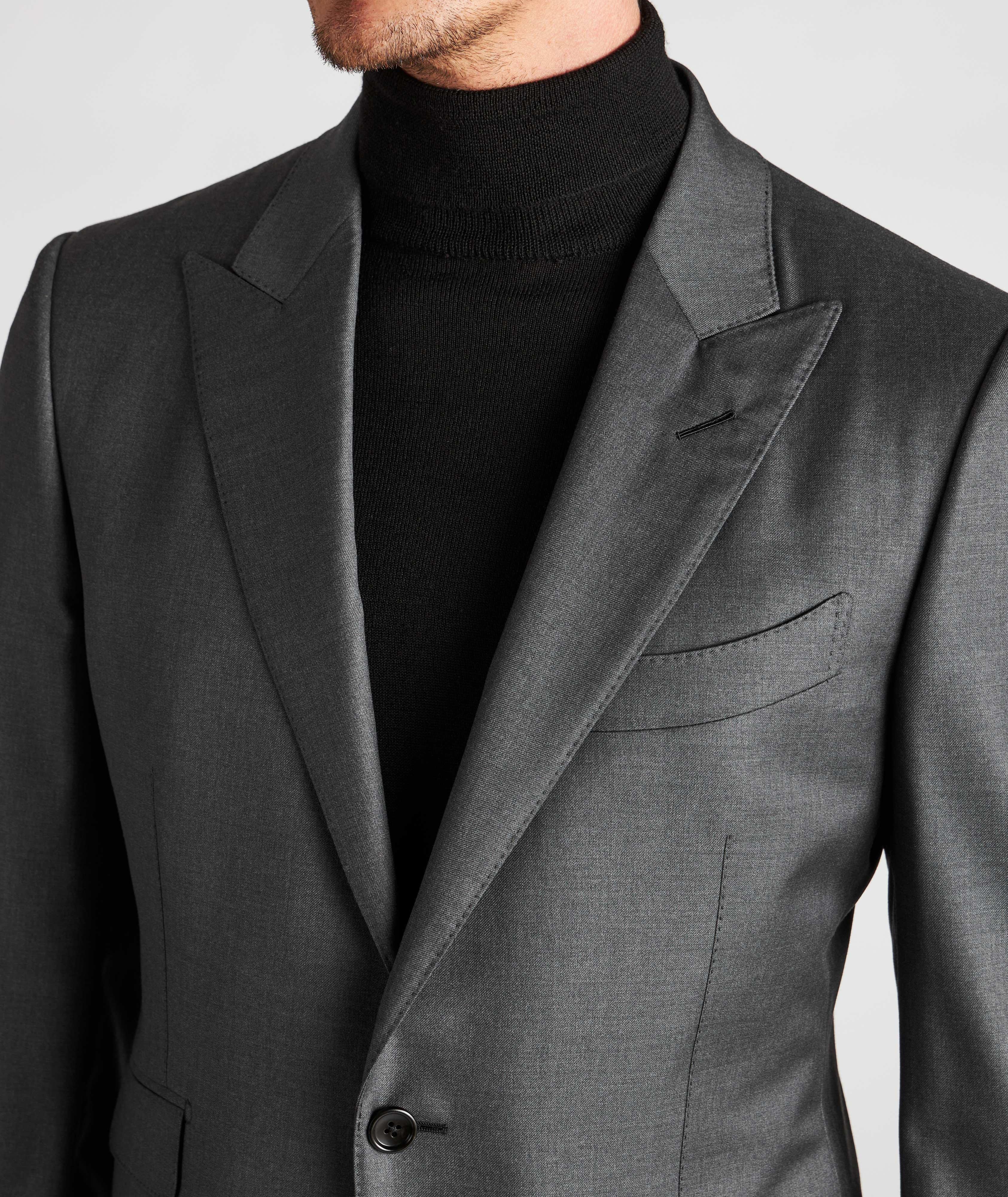 O'Connor Solid Wool Suit image 3