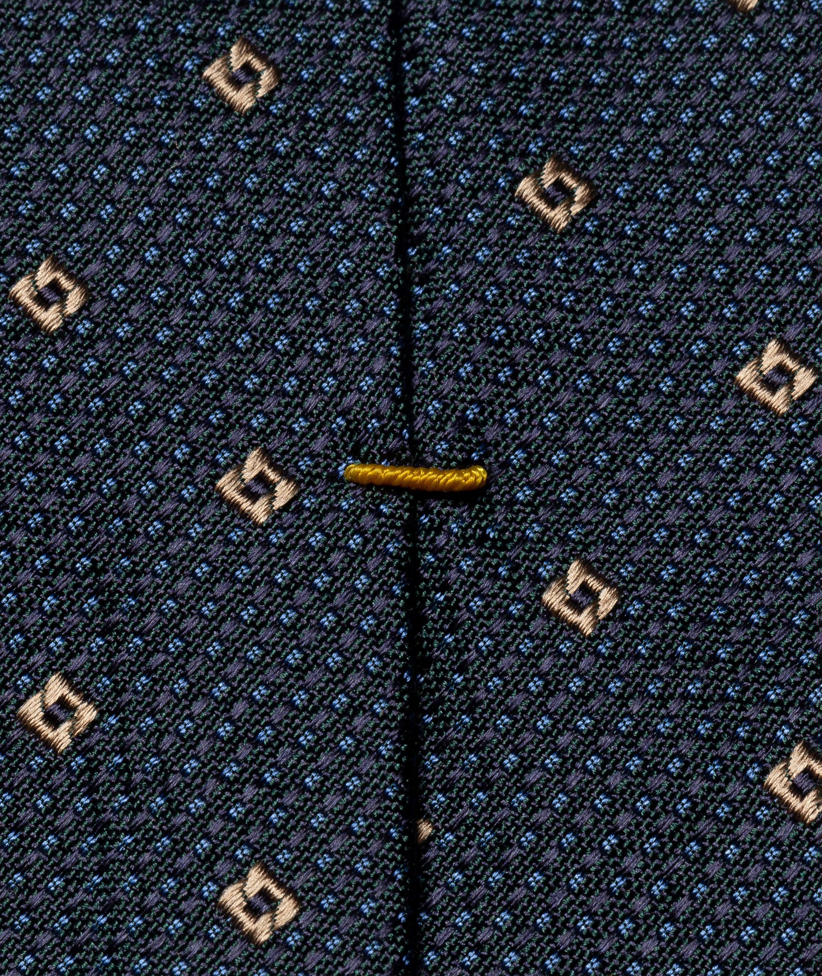 Cravate en soie à motif géométrique image 2