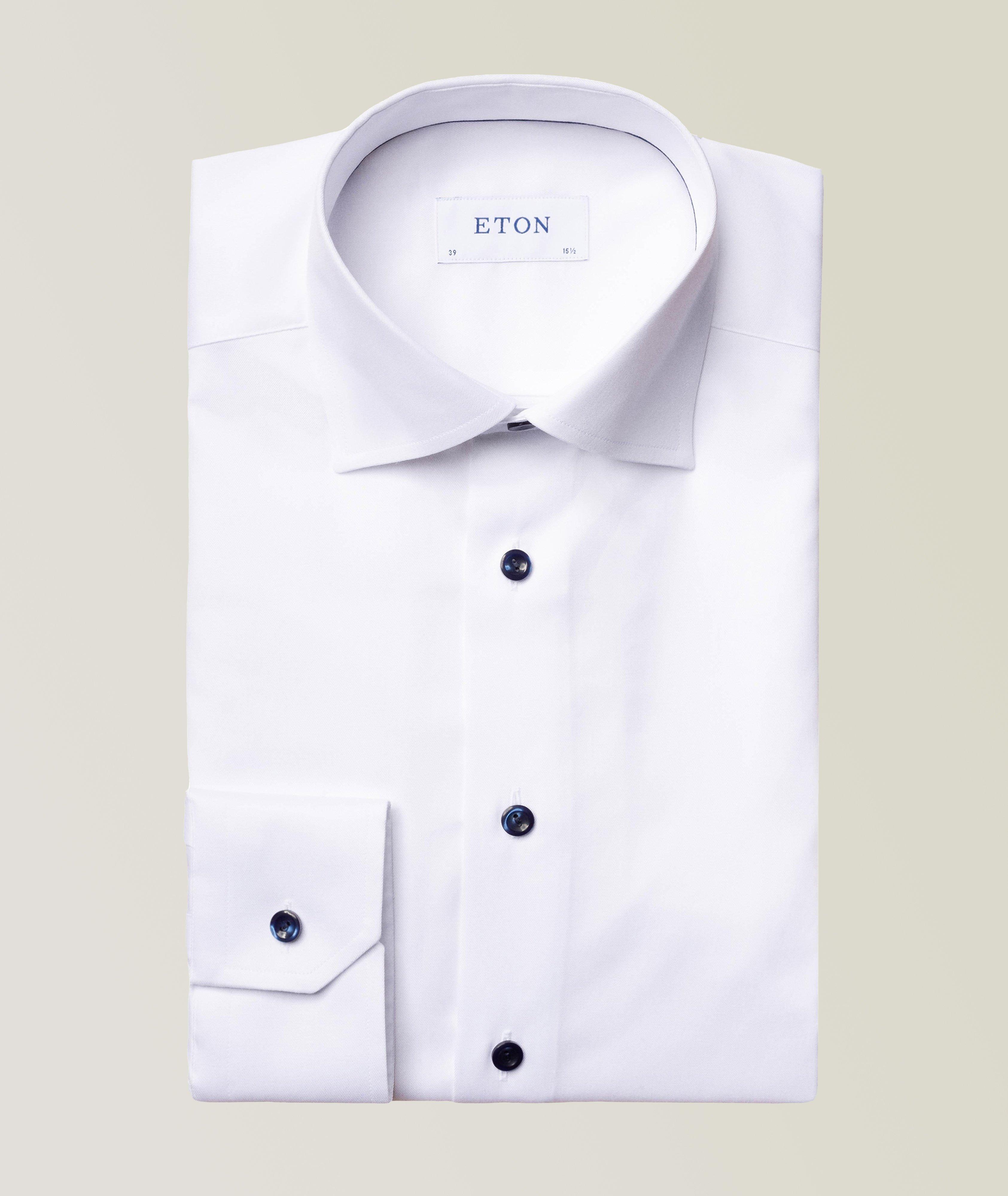 Slim-Fit Twill Cotton Shirt image 0