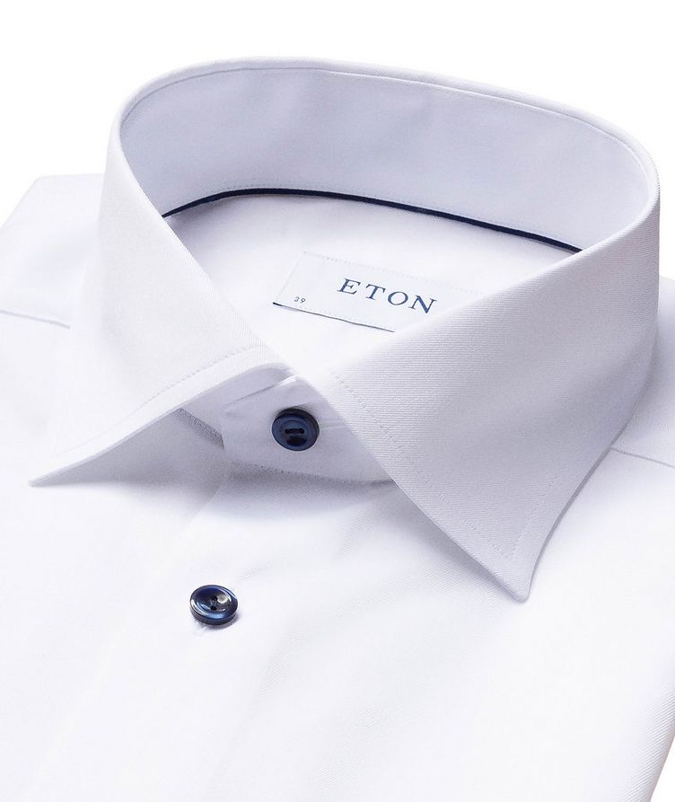 Slim-Fit Twill Cotton Shirt image 4