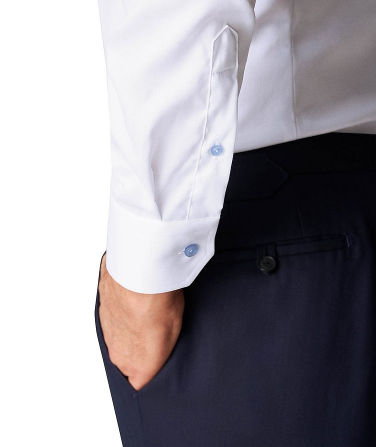 Contemporary-Fit Twill Dress Shirt image 3
