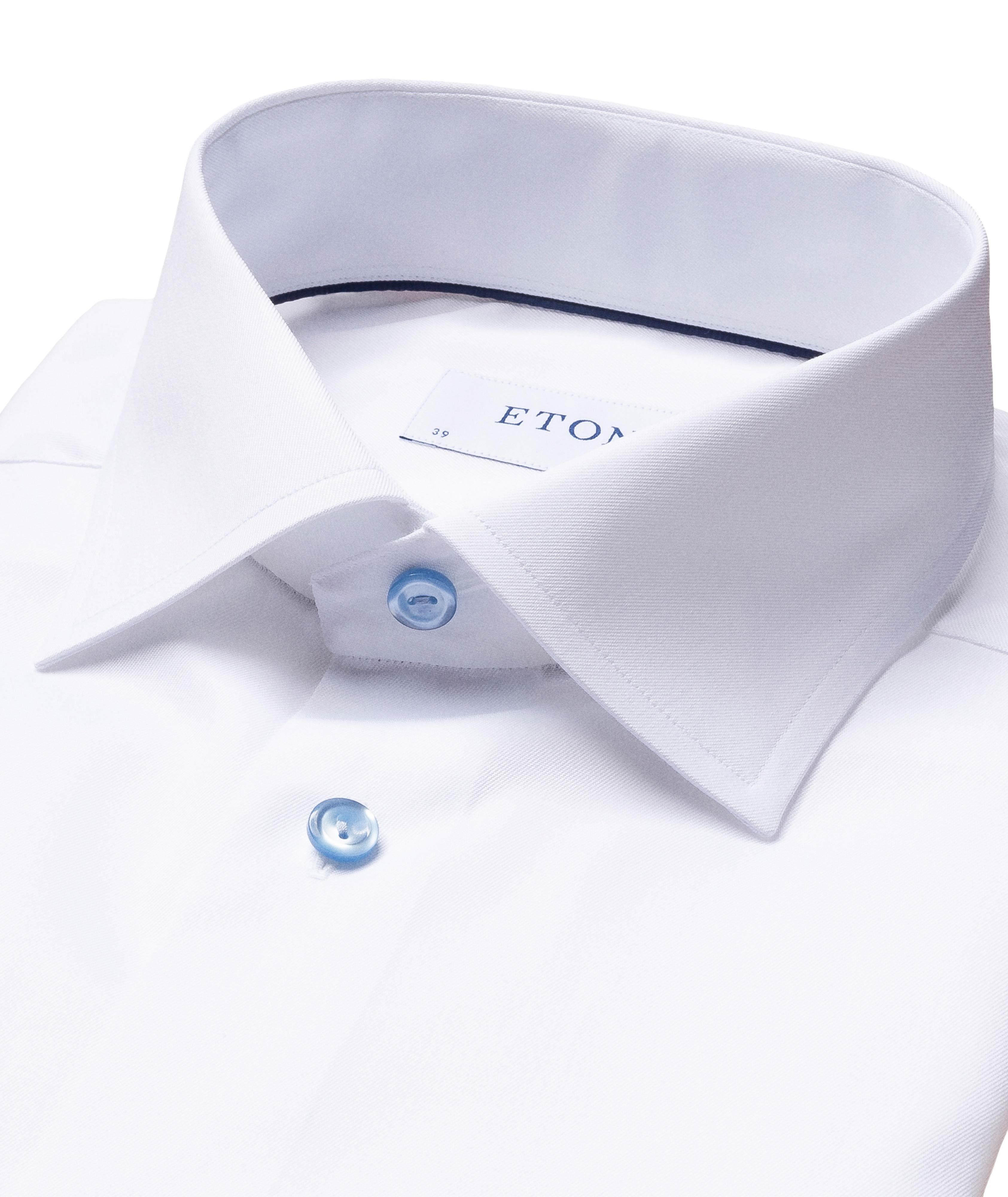 Contemporary-Fit Twill Dress Shirt image 4