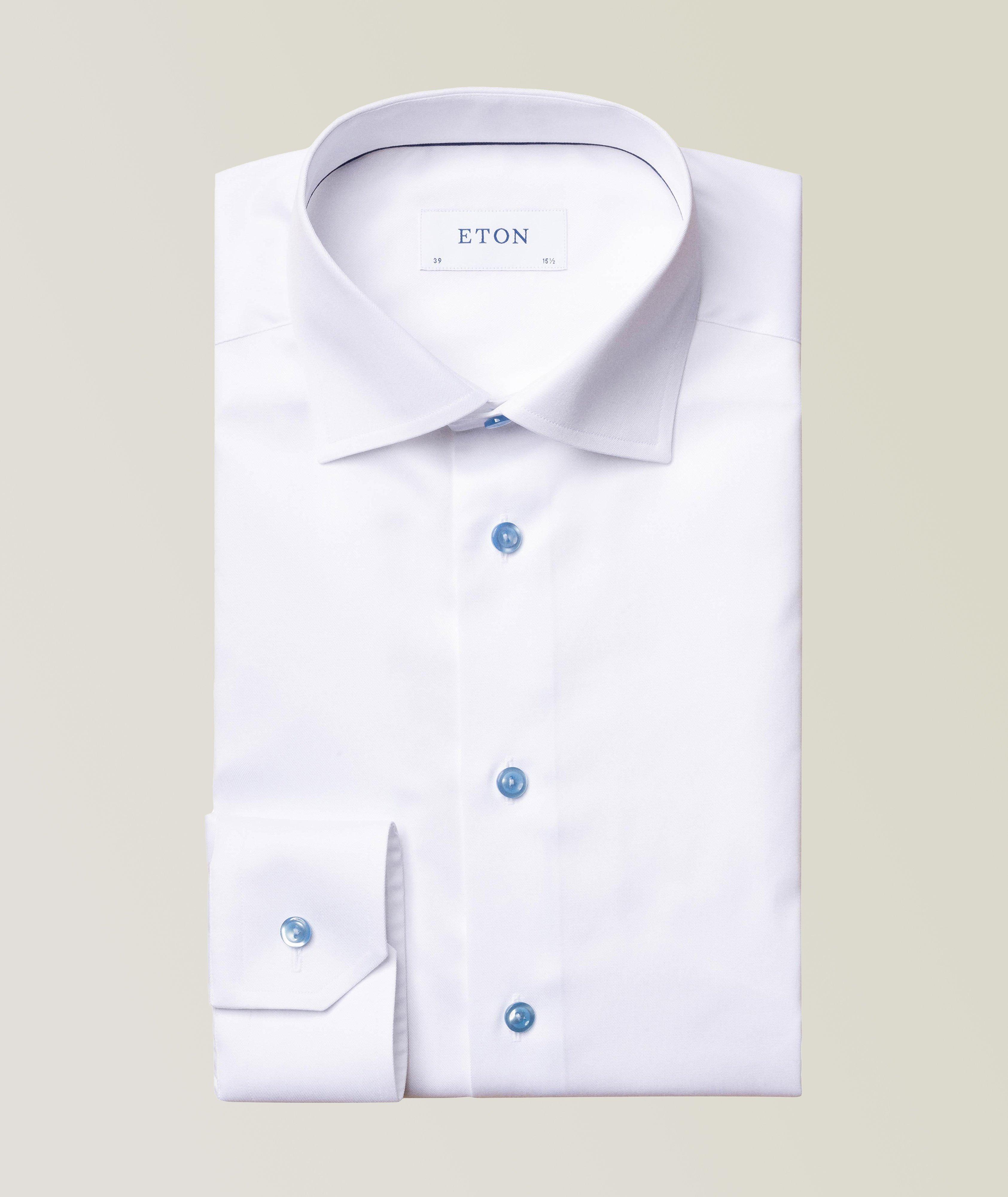 Contemporary-Fit Twill Dress Shirt image 0