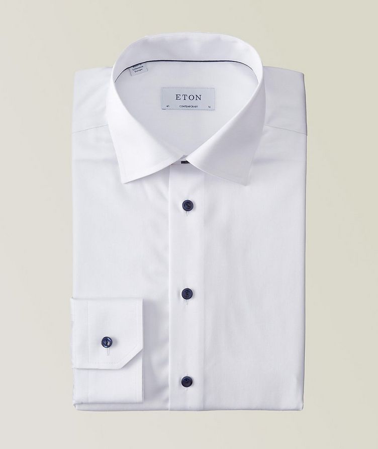 Contemporary Fit Cotton Twill Shirt image 0