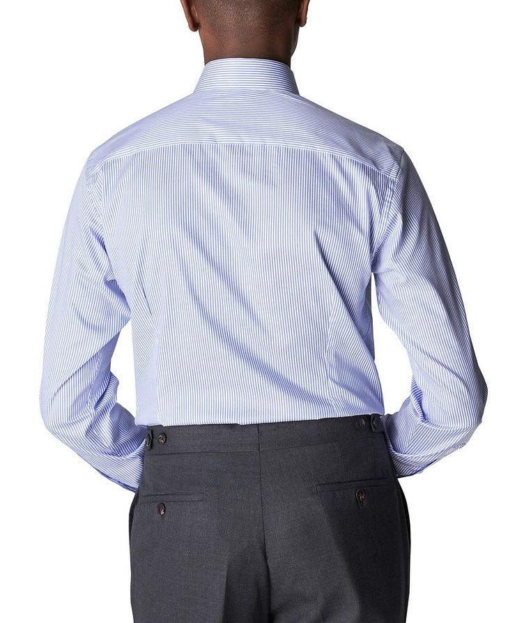Slim-Fit Striped Cotton Twill Shirt image 2