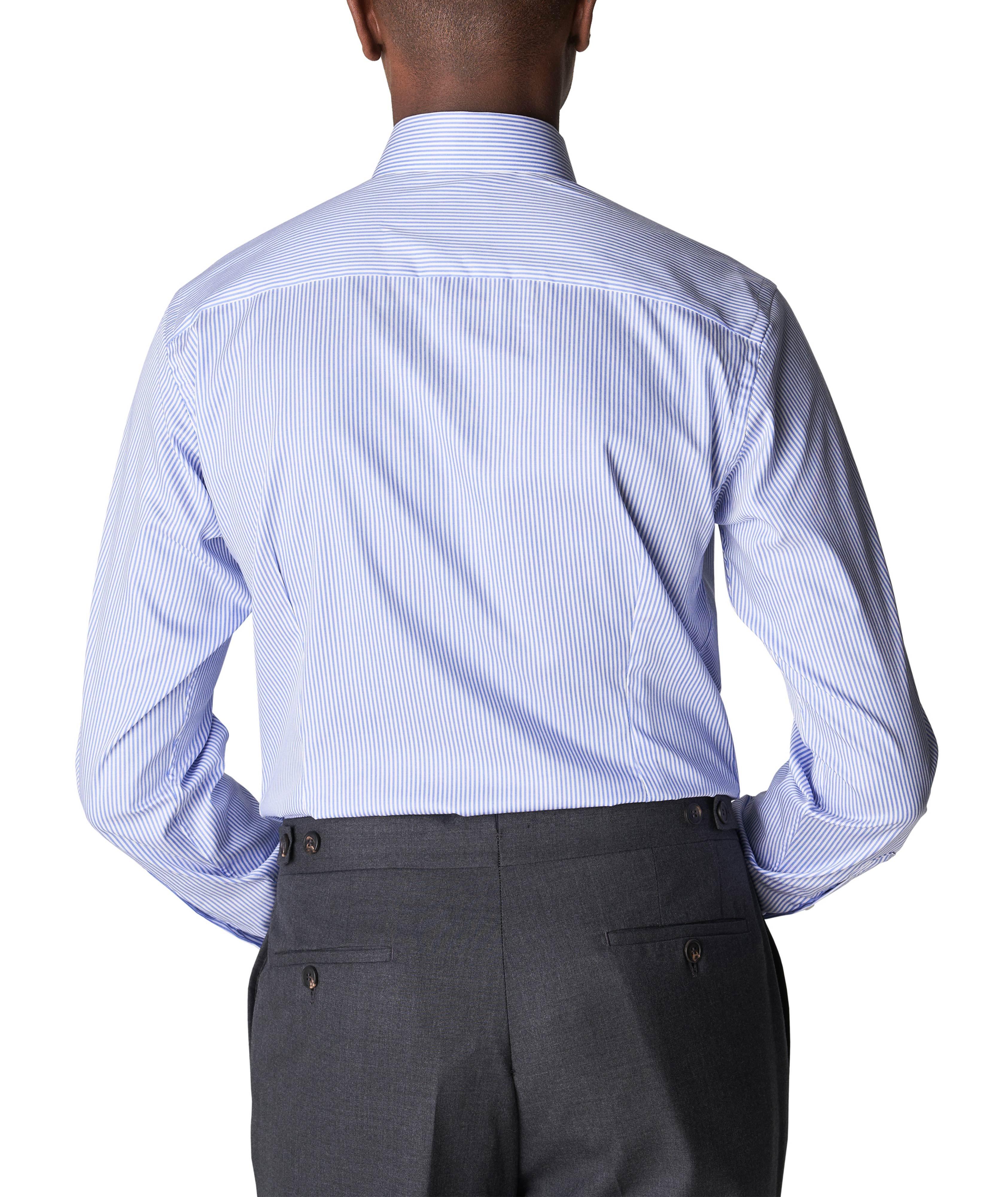 Slim-Fit Striped Dress Shirt image 2