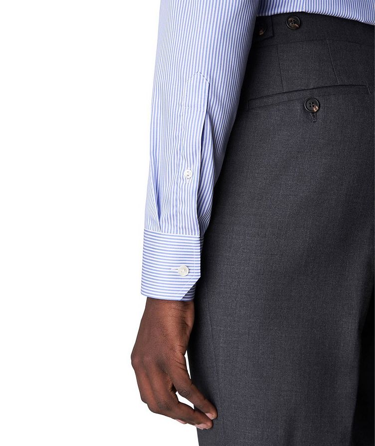 Slim-Fit Striped Cotton Twill Shirt image 3