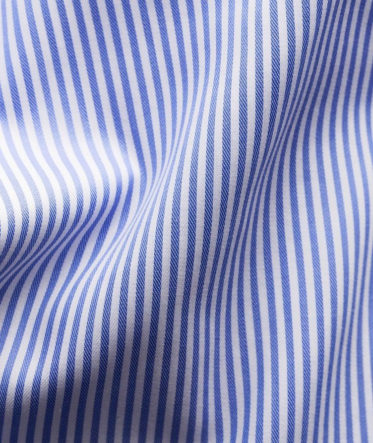 Slim-Fit Striped Cotton Twill Shirt image 5