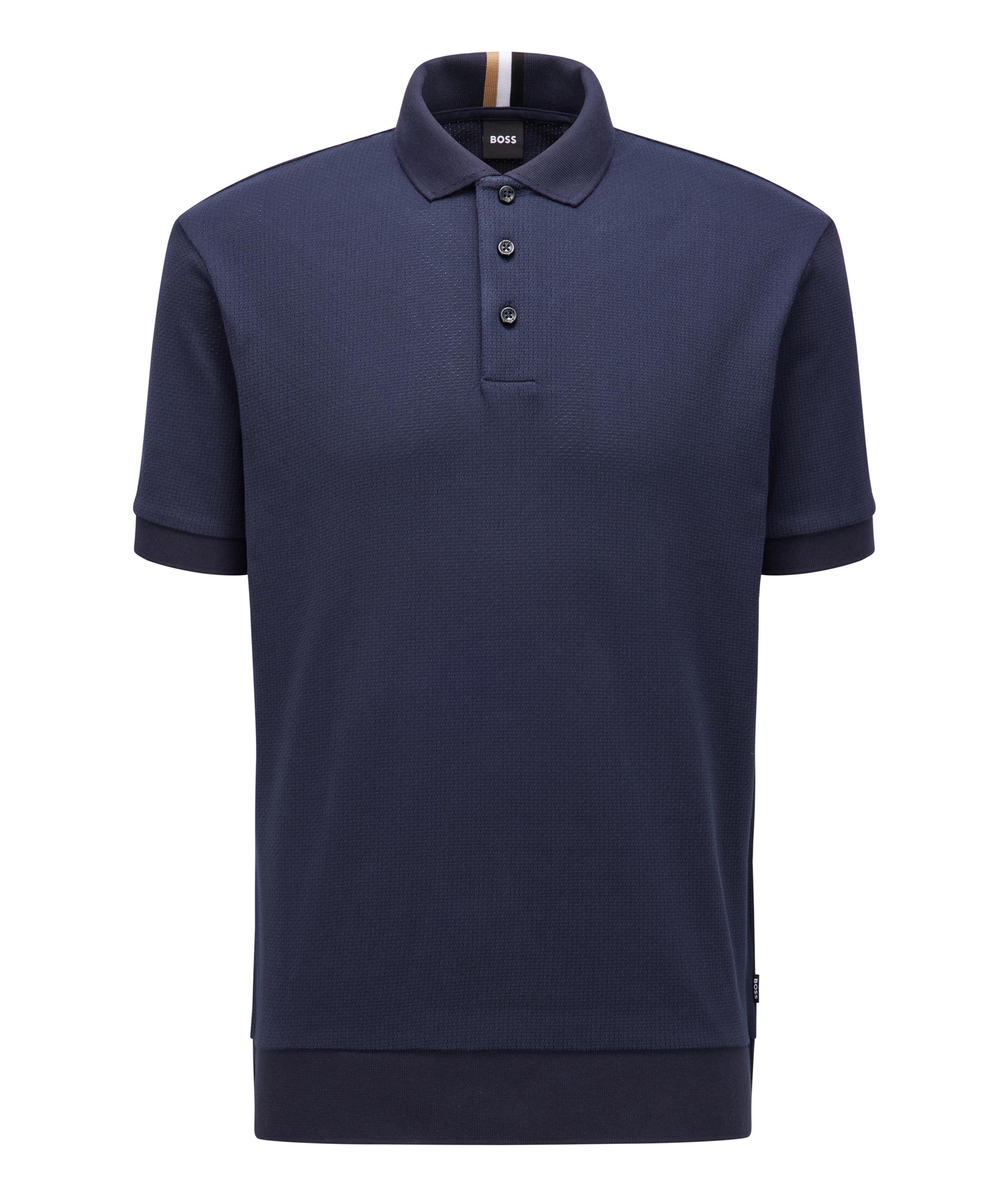 Short-Sleeve Cotton Piqué Polo image 0
