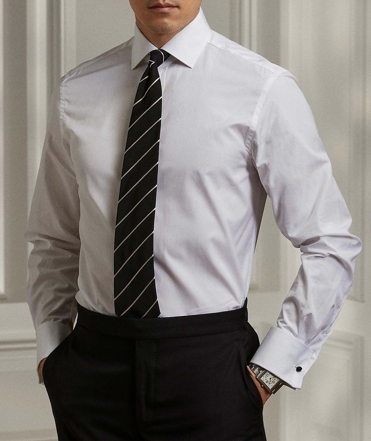 Contemporary-Fit Solid Dress Shirt image 1