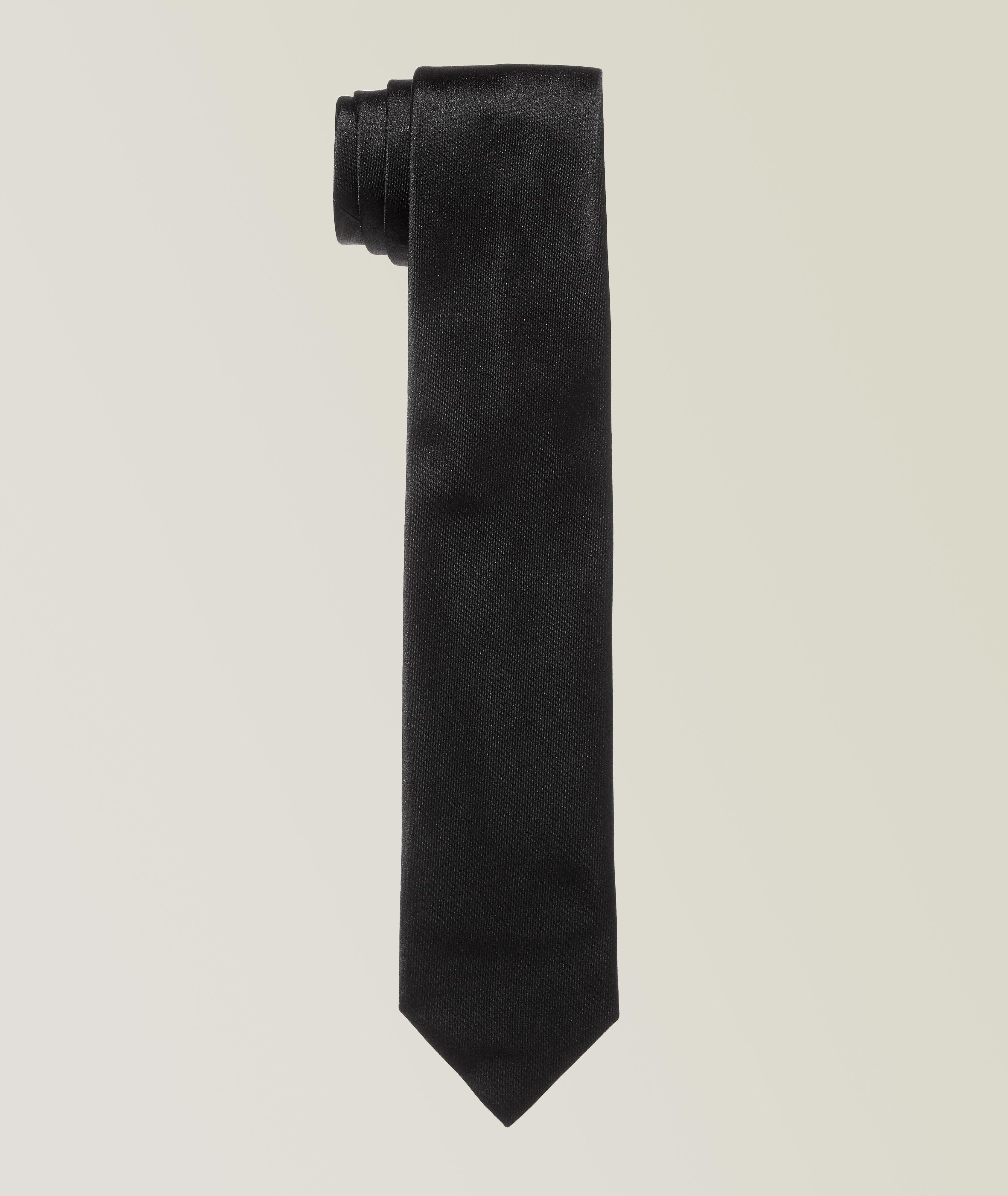Zegna Cravate en soie texturée