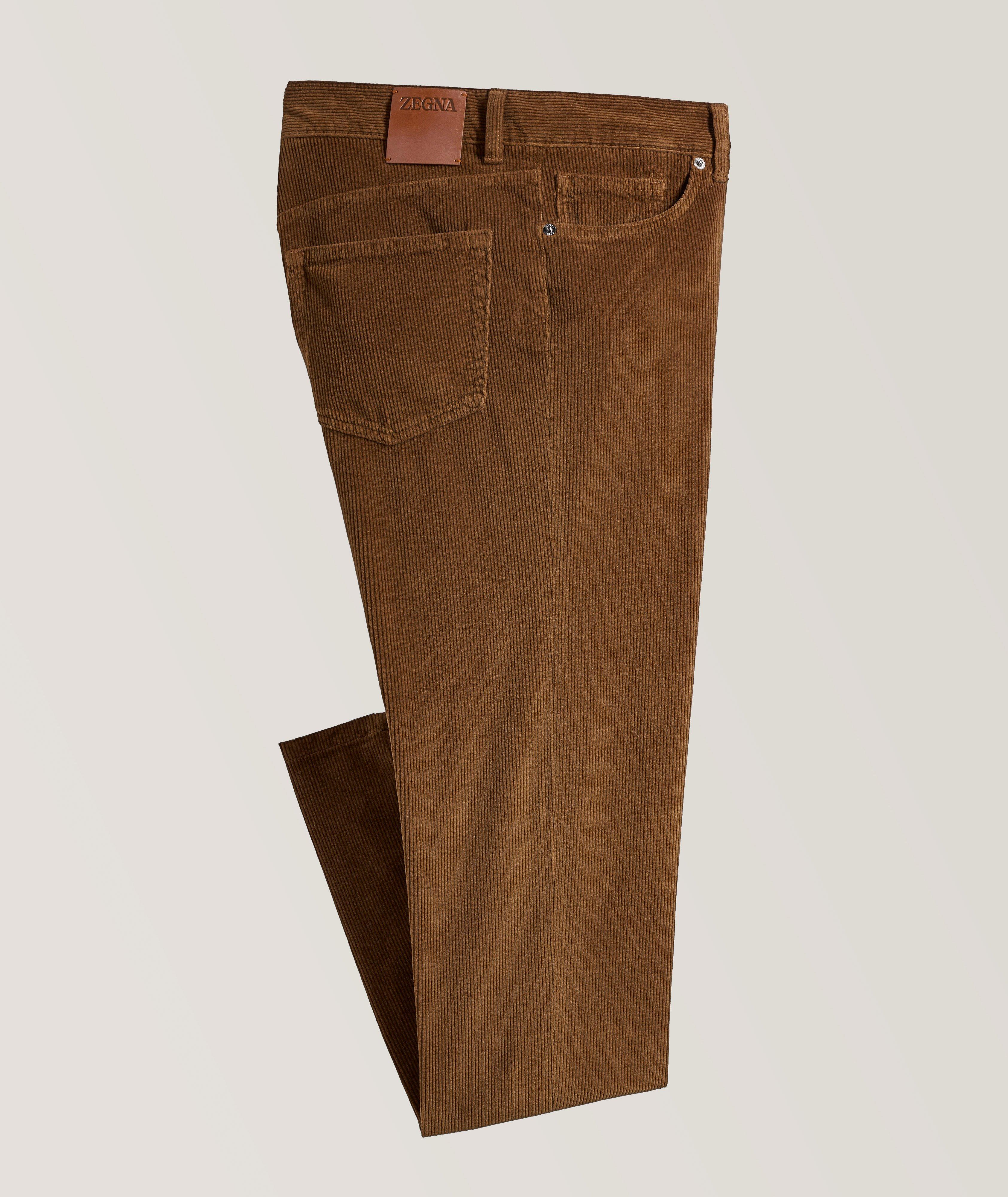 Cashco Five-Pocket Cotton-Cashmere Jeans image 0