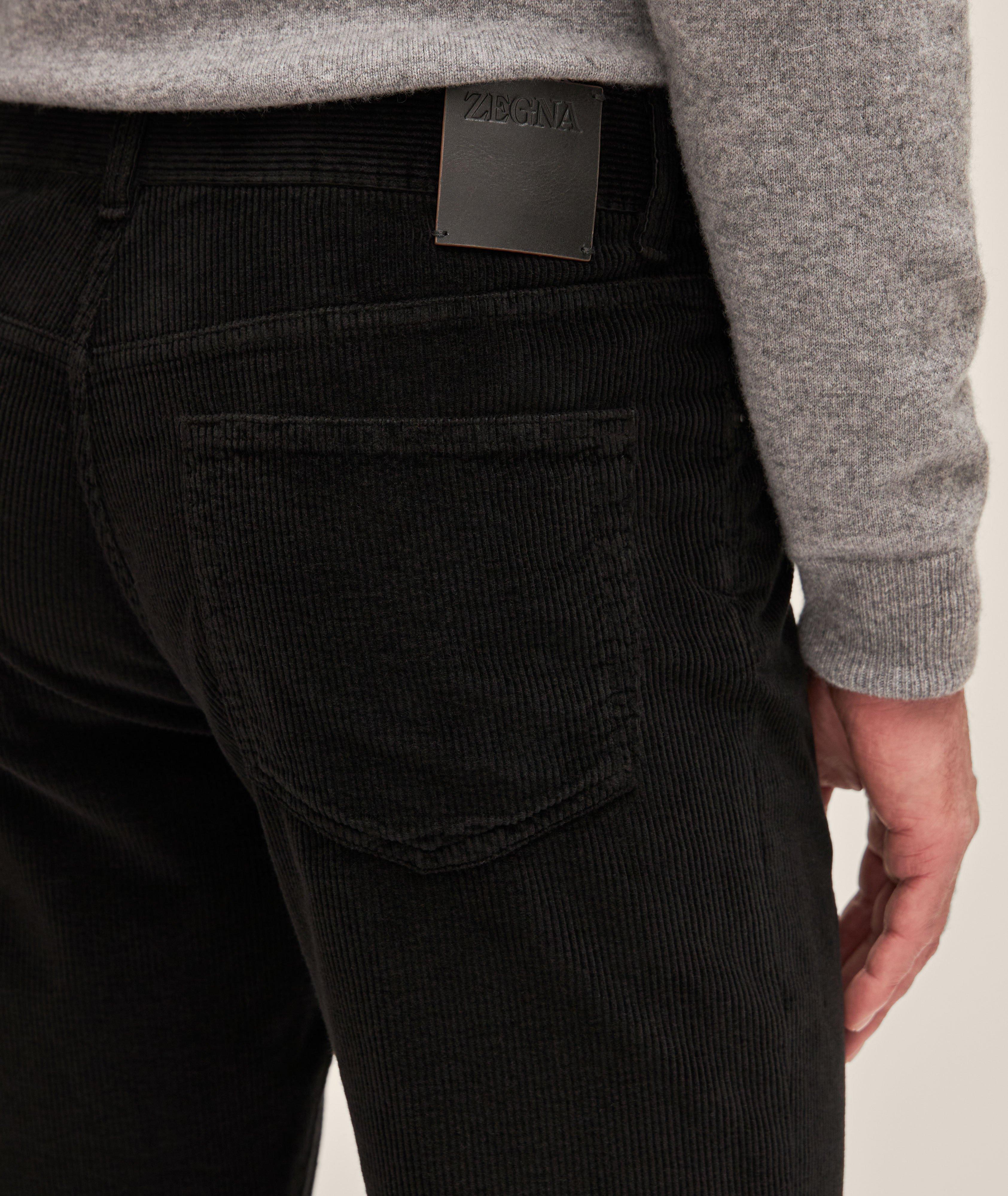 Straight Five-Pocket Corduroy Pants