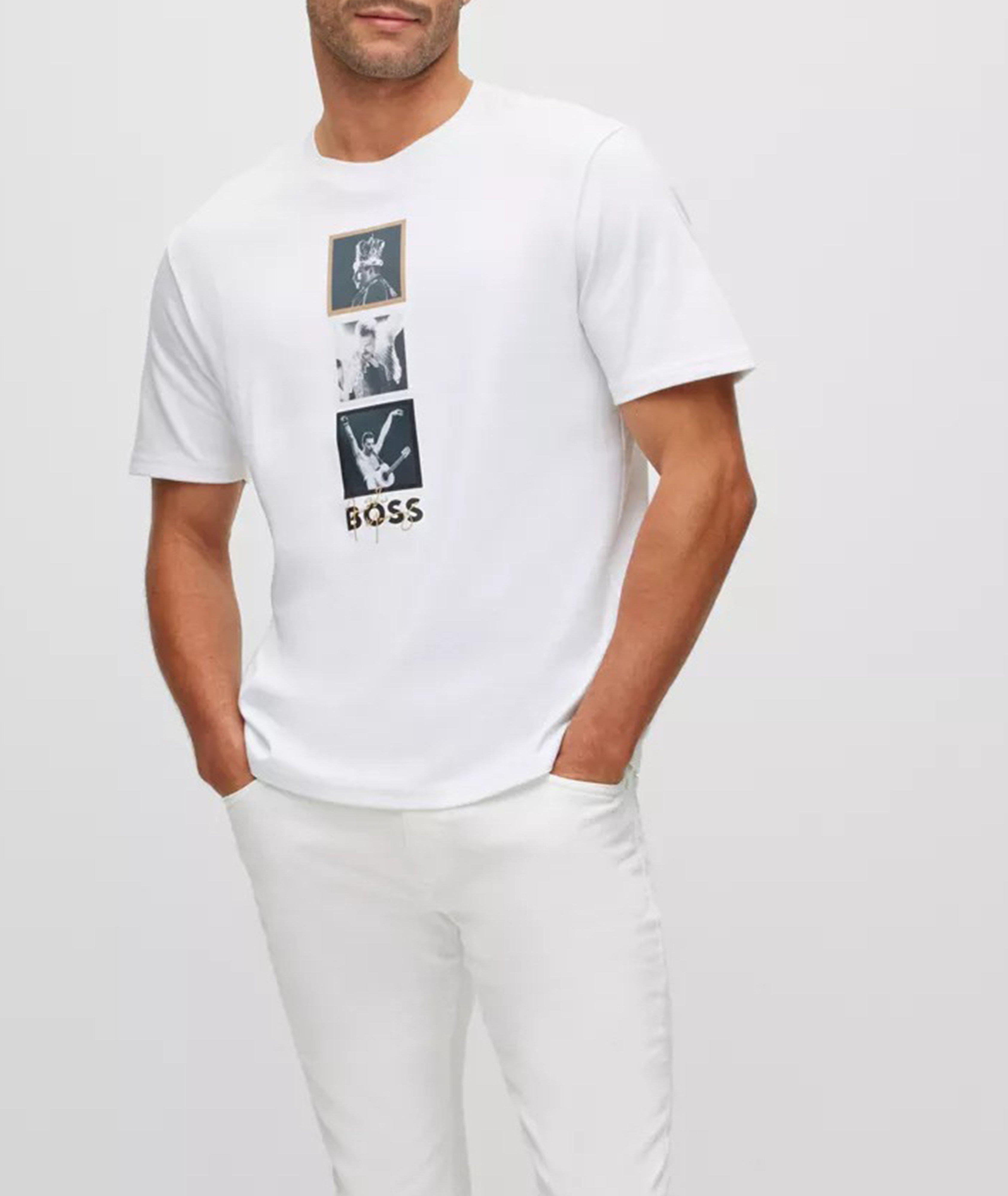 BOSS X Freddie Mercury Cotton Graphic T-shirt  image 1