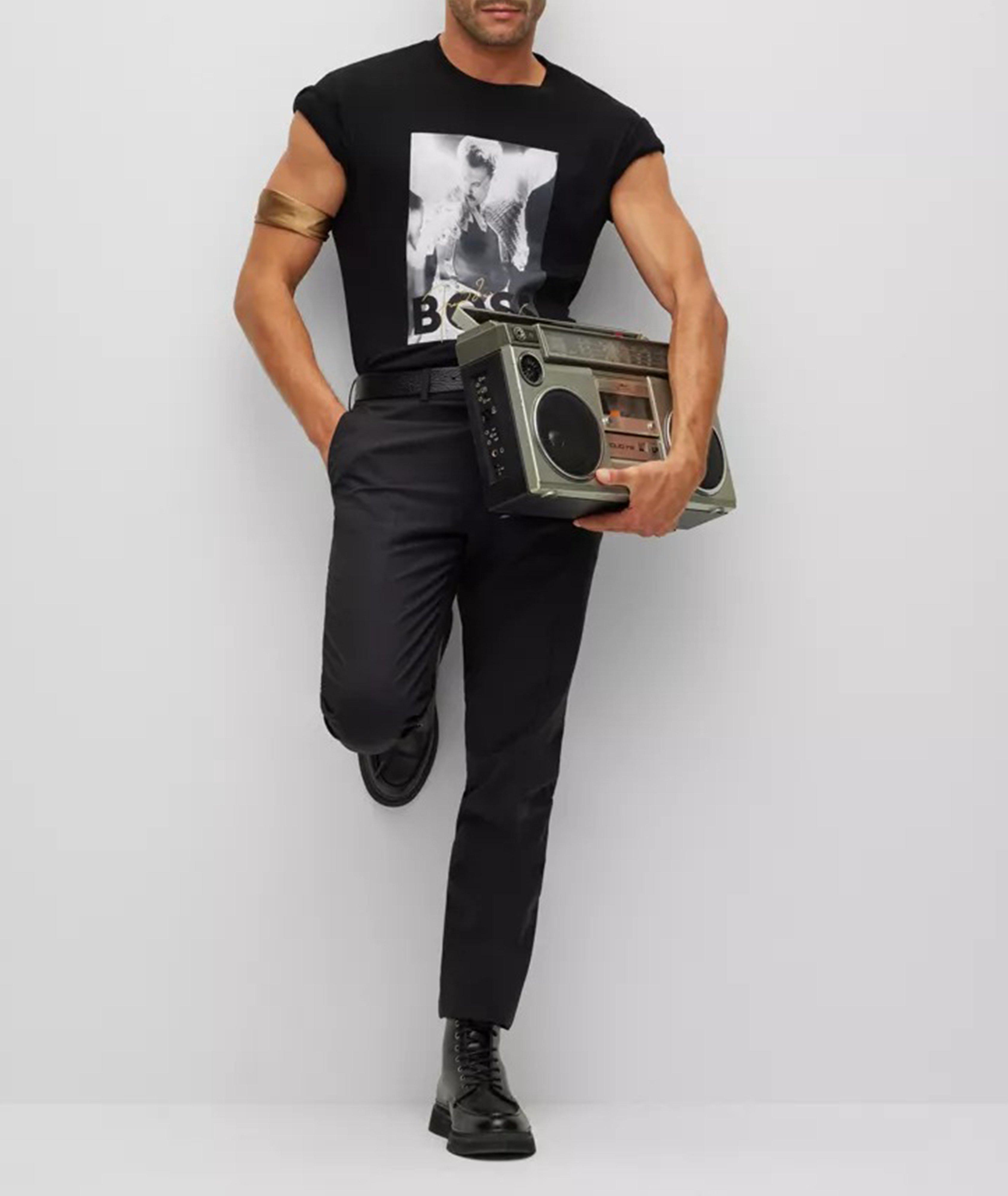 T-shirt imprimé en coton, collection Freddie Mercury image 3