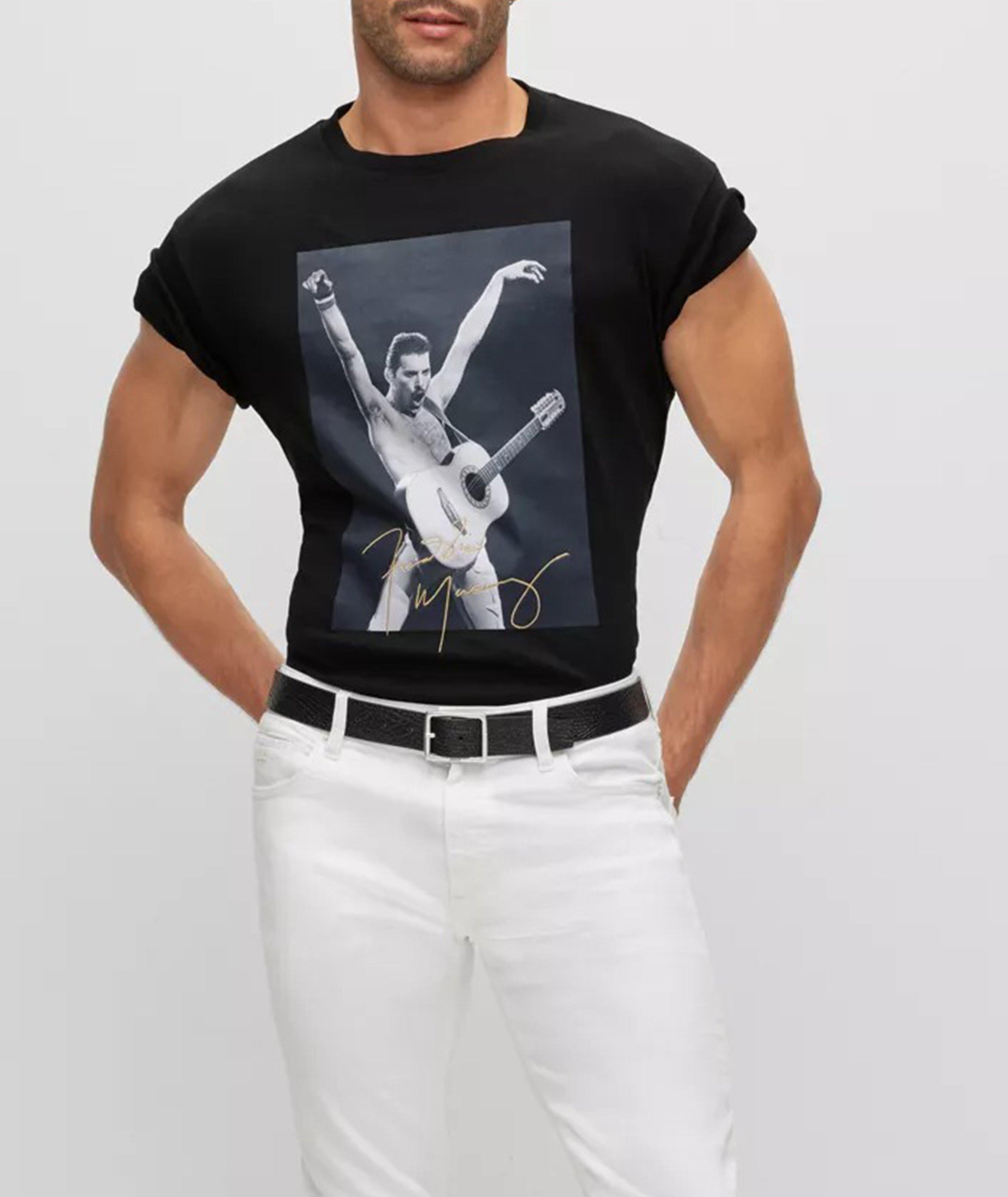 T-shirt imprimé en coton, collection Freddie Mercury image 1