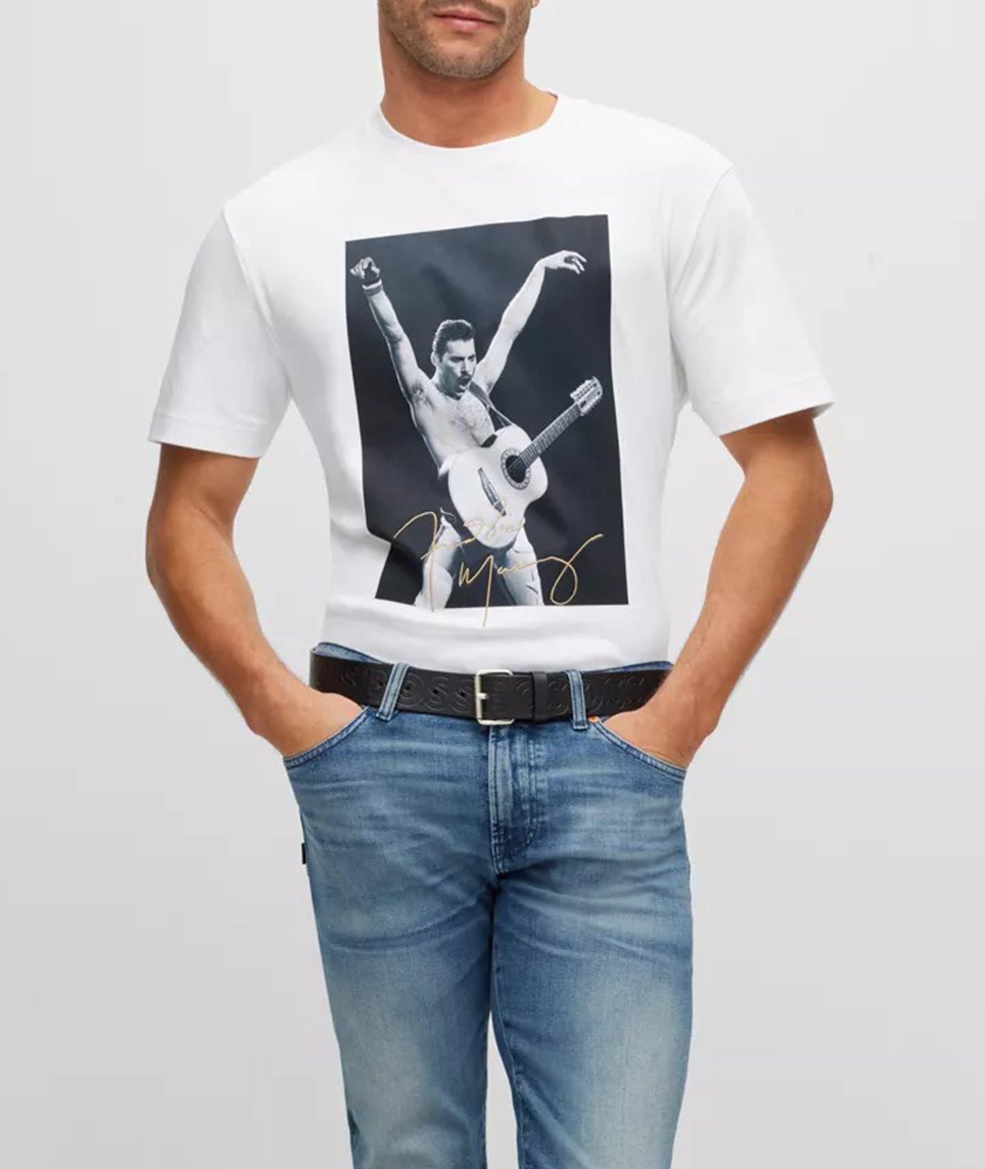BOSS X Freddie Mercury Cotton Graphic T-shirt  image 1