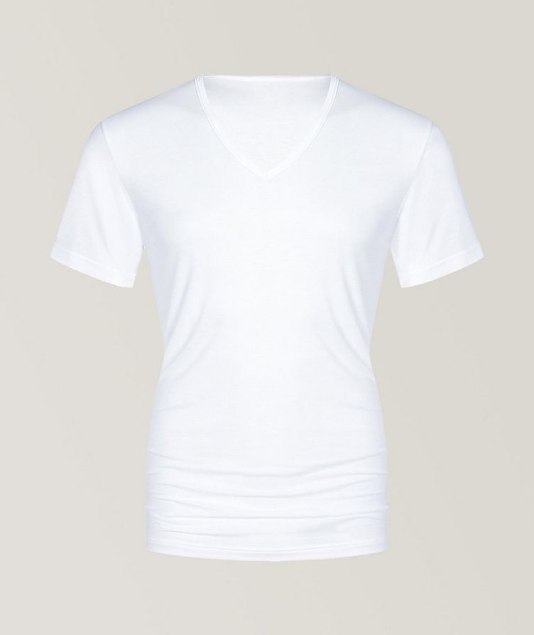 Superior Stretch Modal V Neck T-Shirt image 0