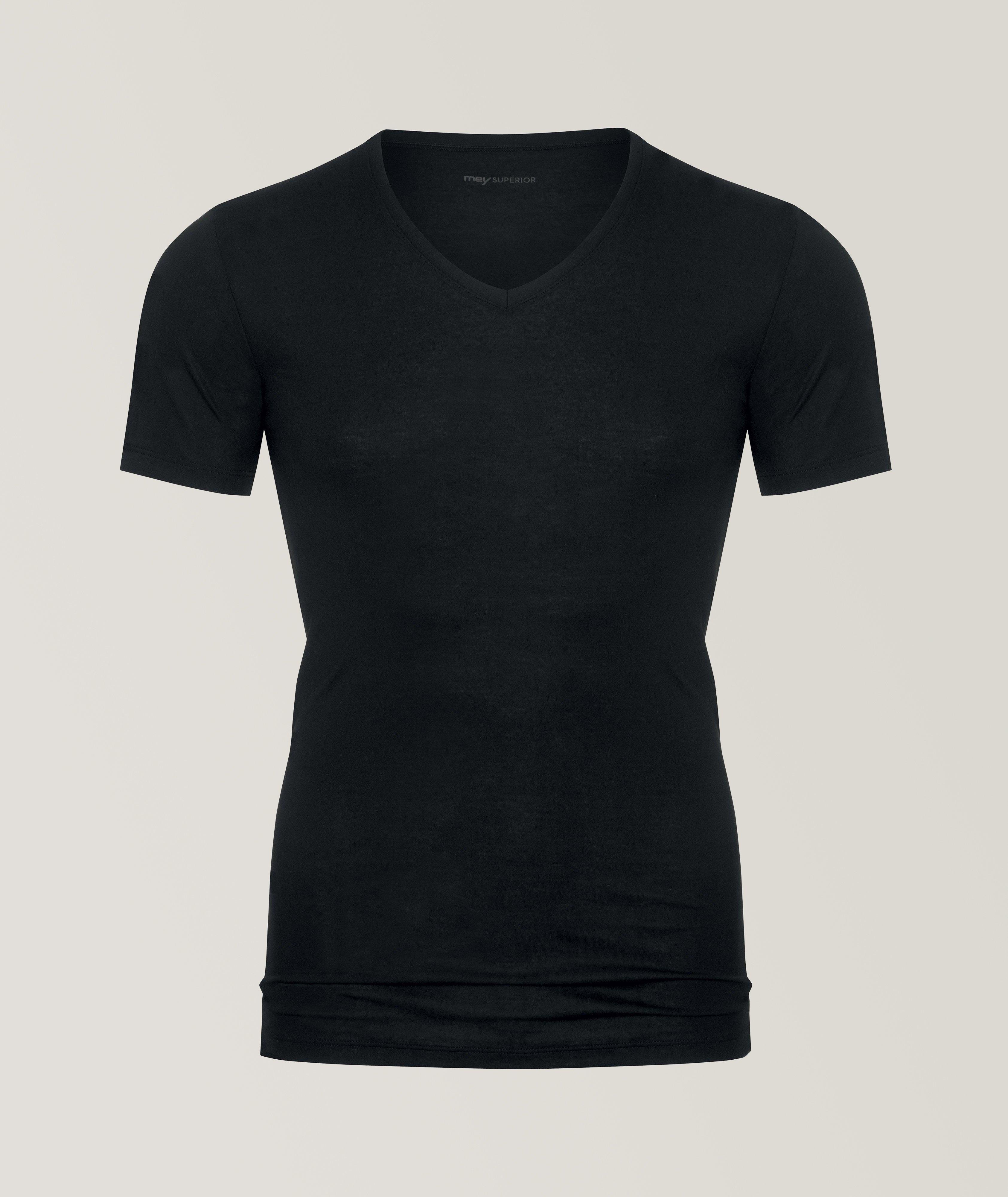 Superior Stretch Modal V Neck T-Shirt image 0