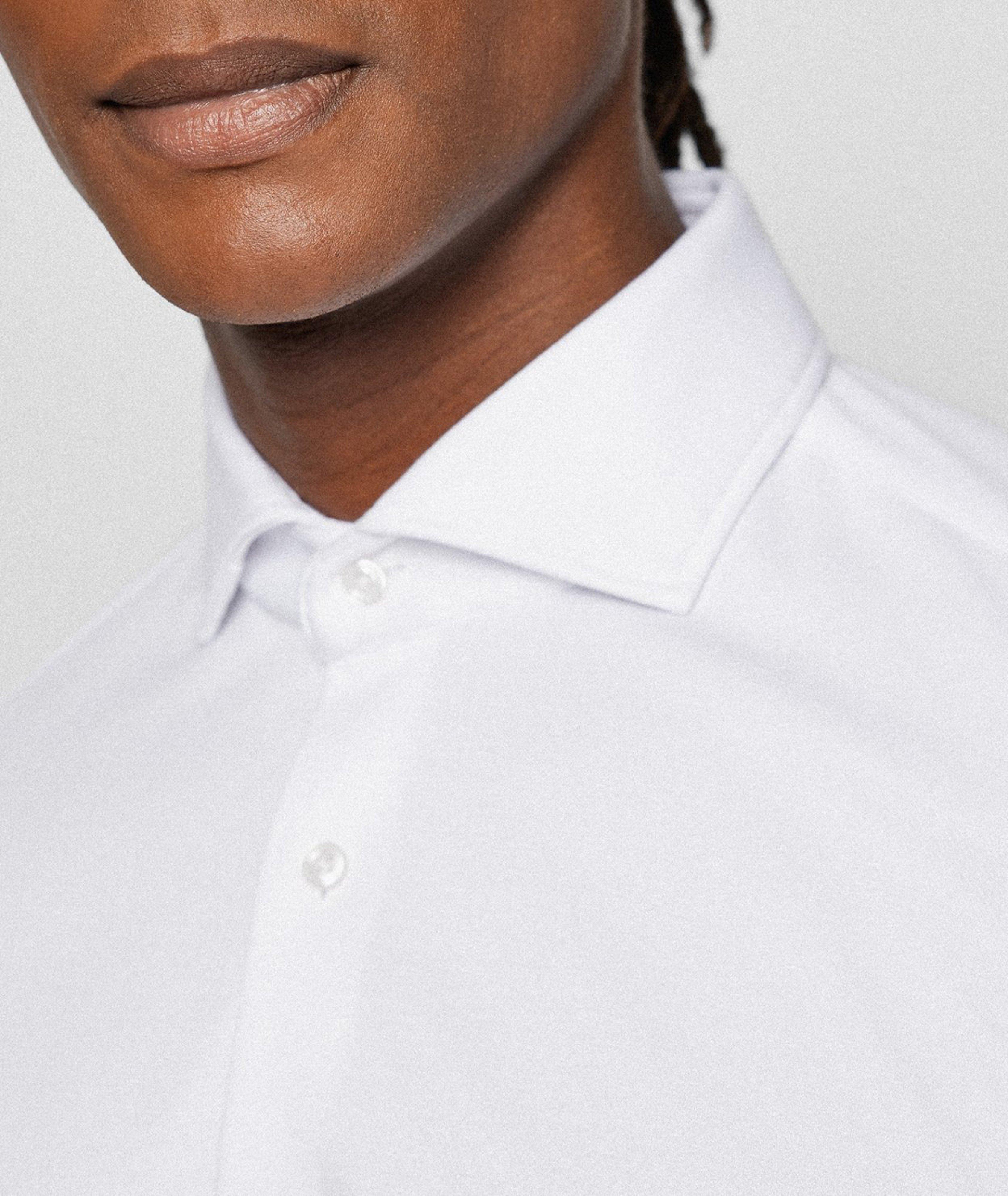 Cotton-Blend Dress Shirt image 3