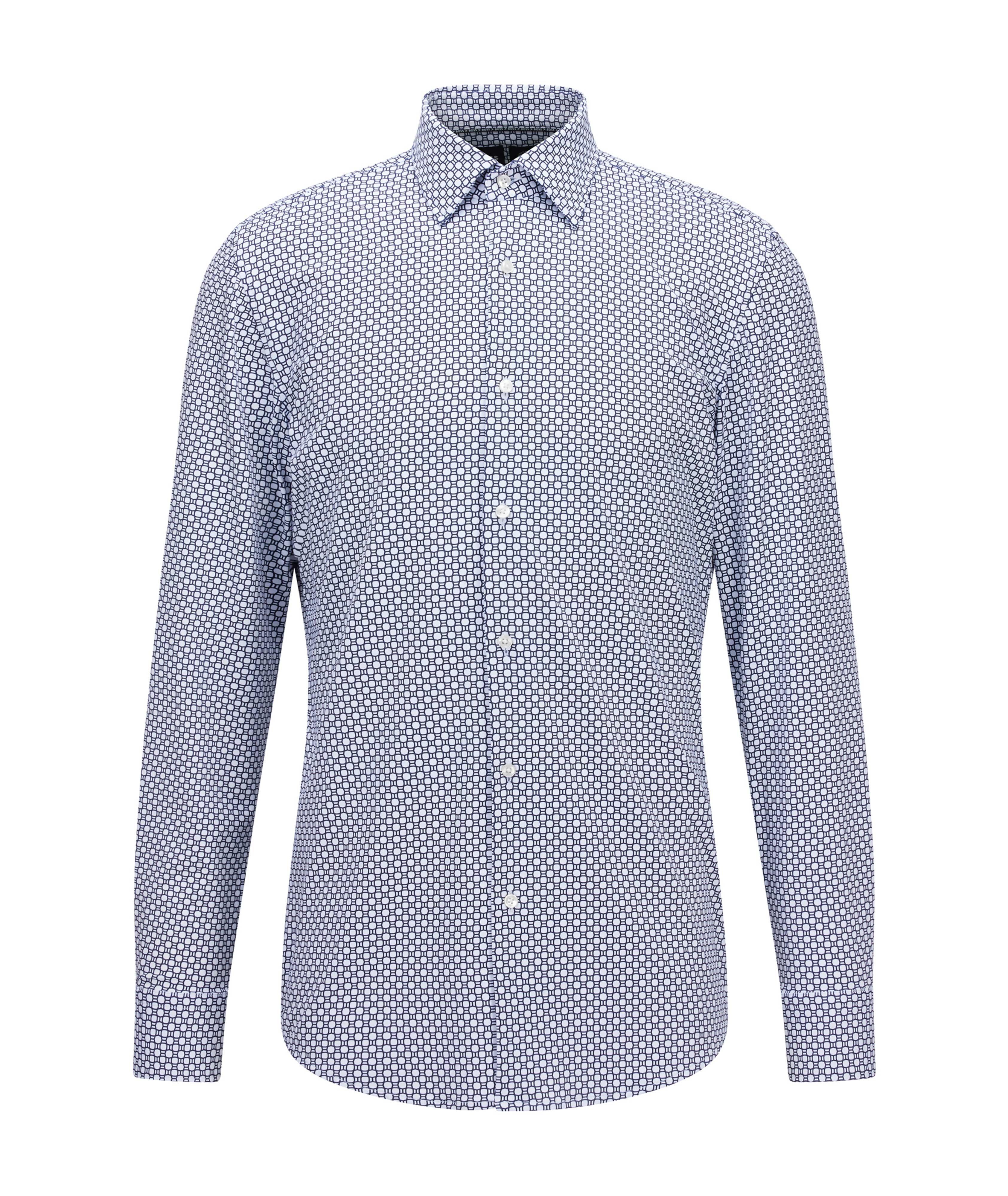 Slim Fit Performance Jersey Print Shirt image 0