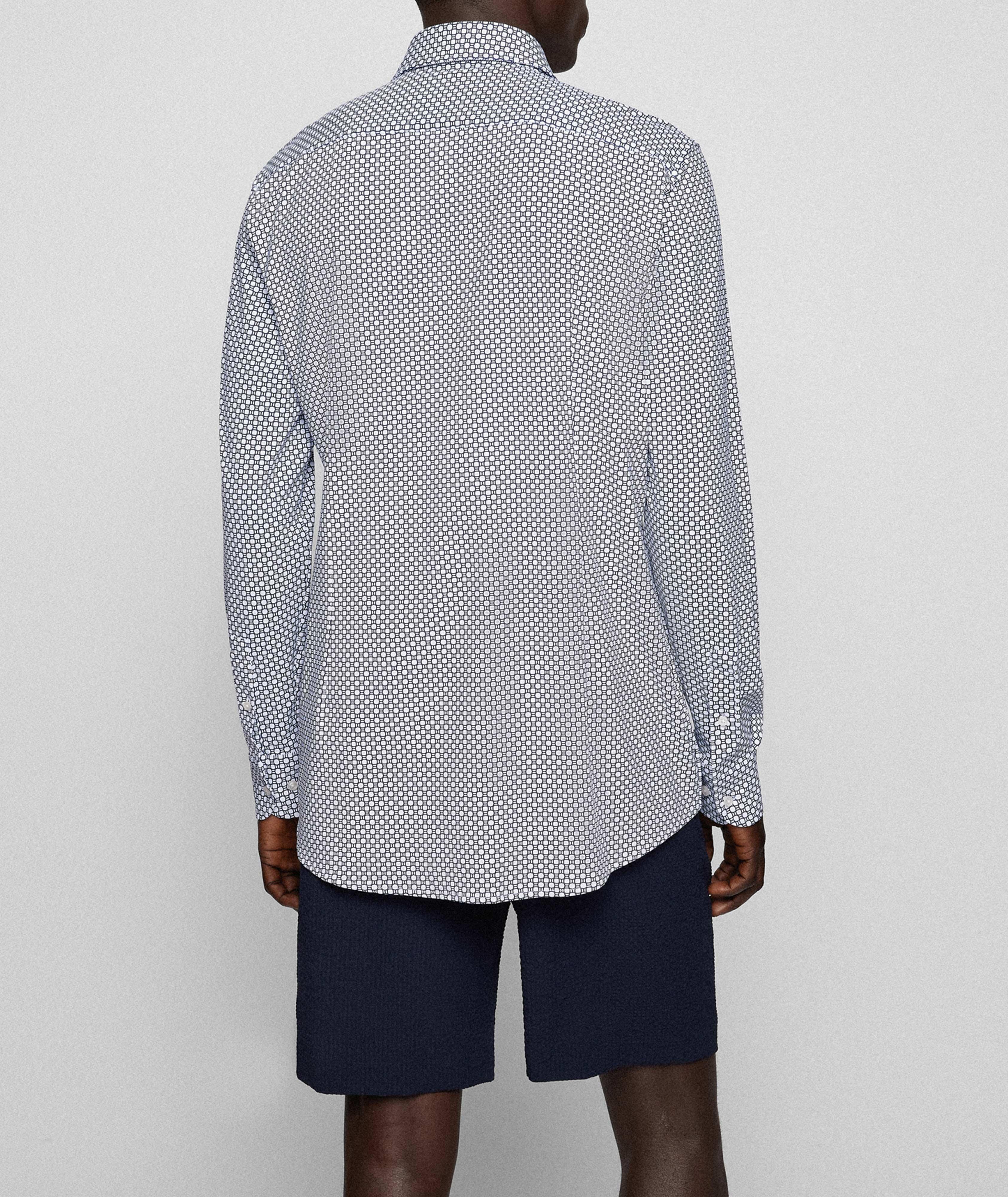 Slim Fit Performance Jersey Print Shirt image 2