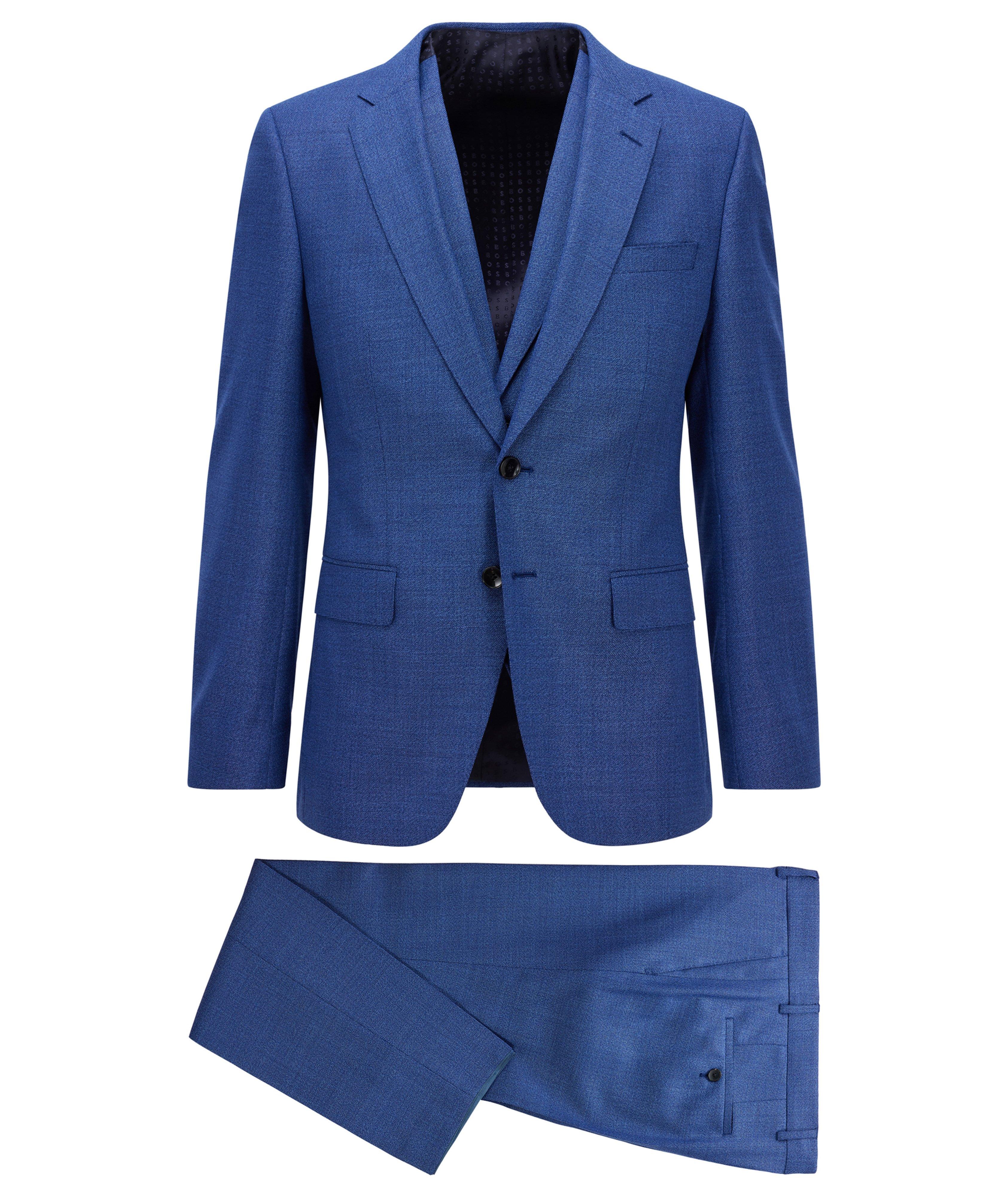 BOSS 3-Piece Slim Fit Stretch Wool Suit | Suits | Harry Rosen