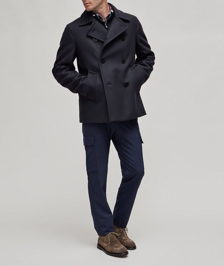Wool-Cashmere Blend Peacoat image 3