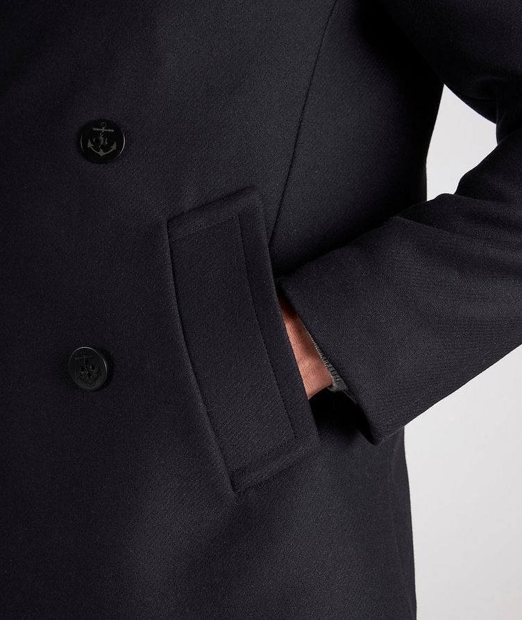 Wool-Cashmere Blend Peacoat image 5