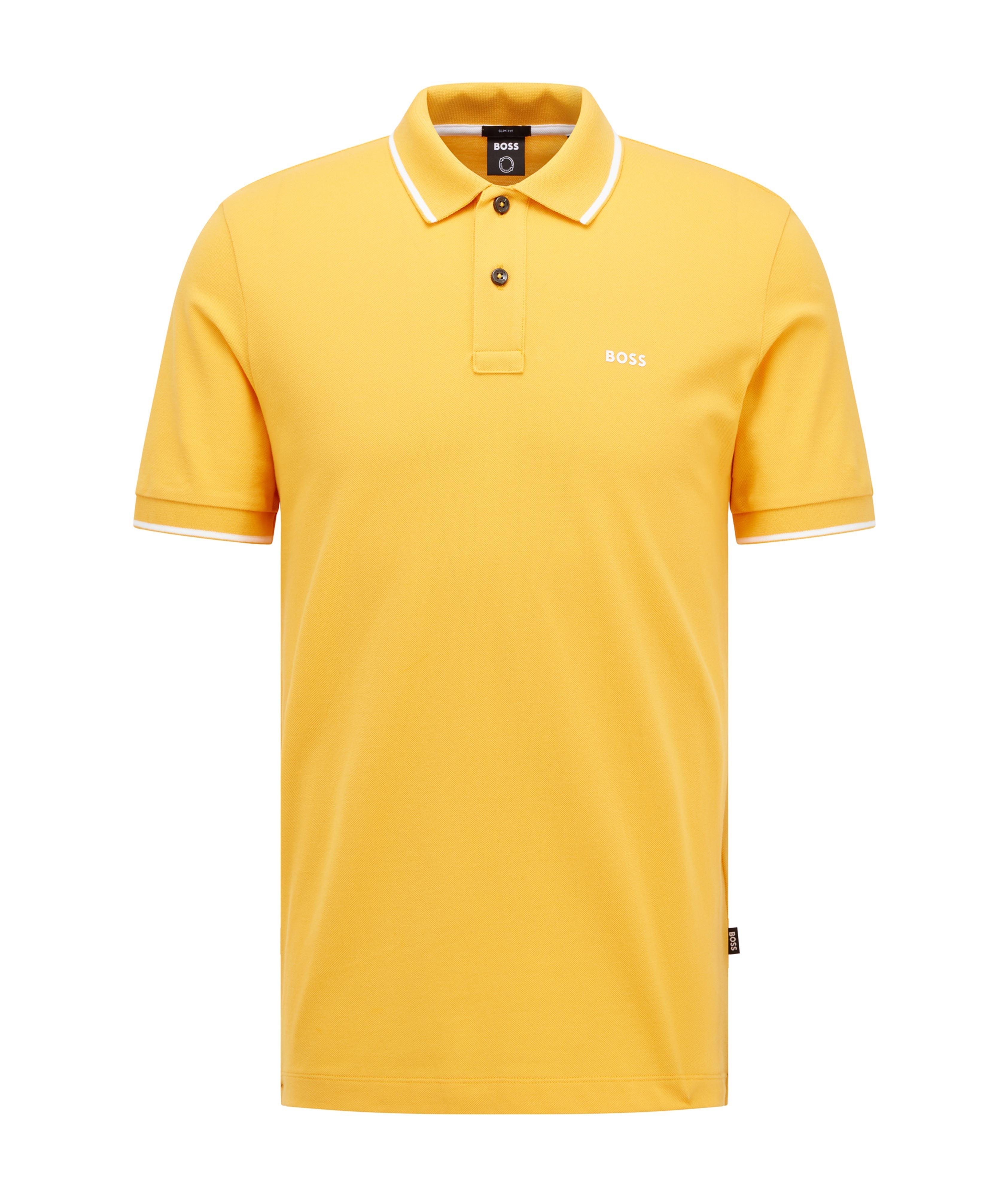 Logo Embossed Cotton Polo image 0