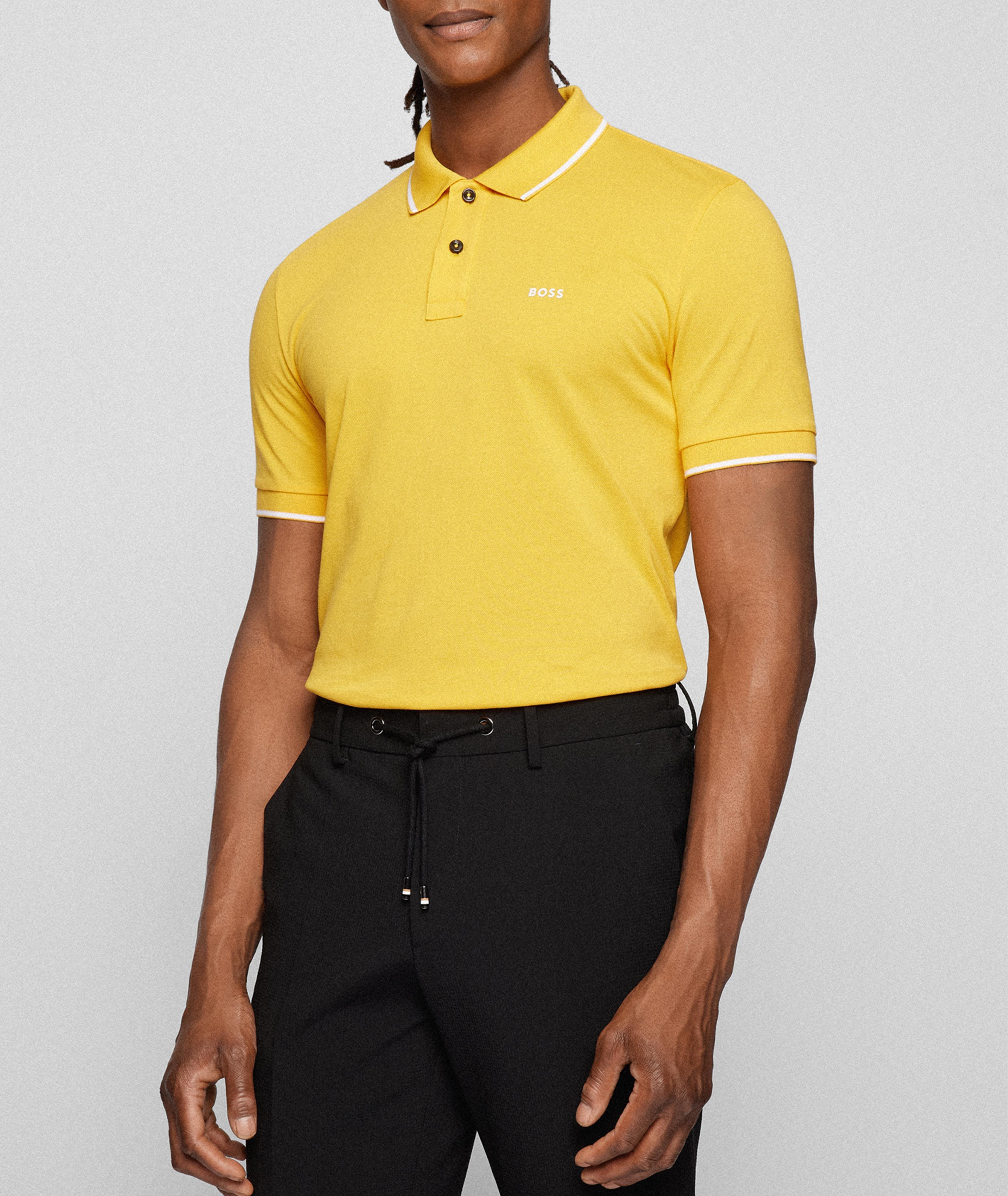 Polo en coton avec logo image 1
