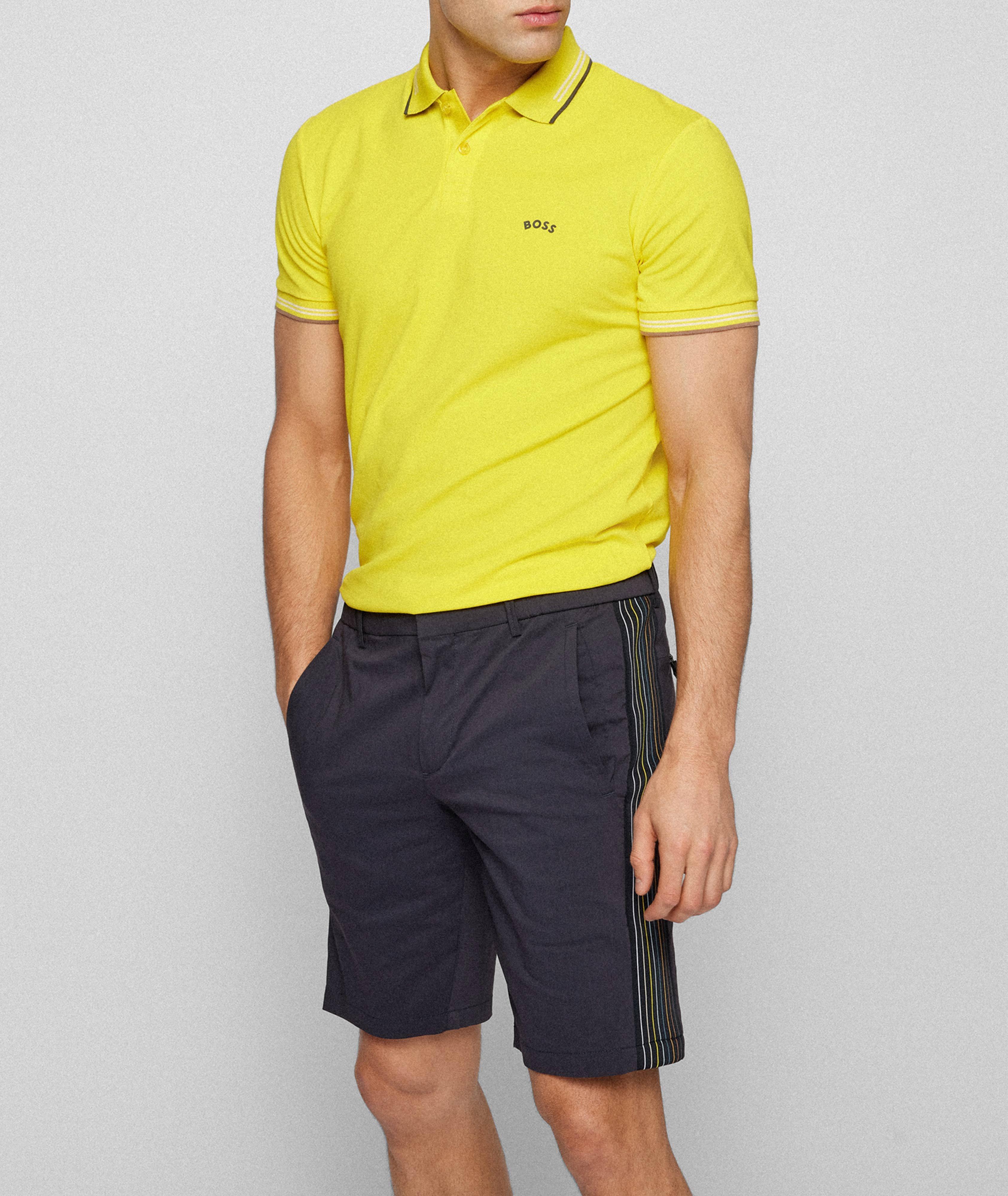 Paul Curved Stretch-Cotton Polo image 1