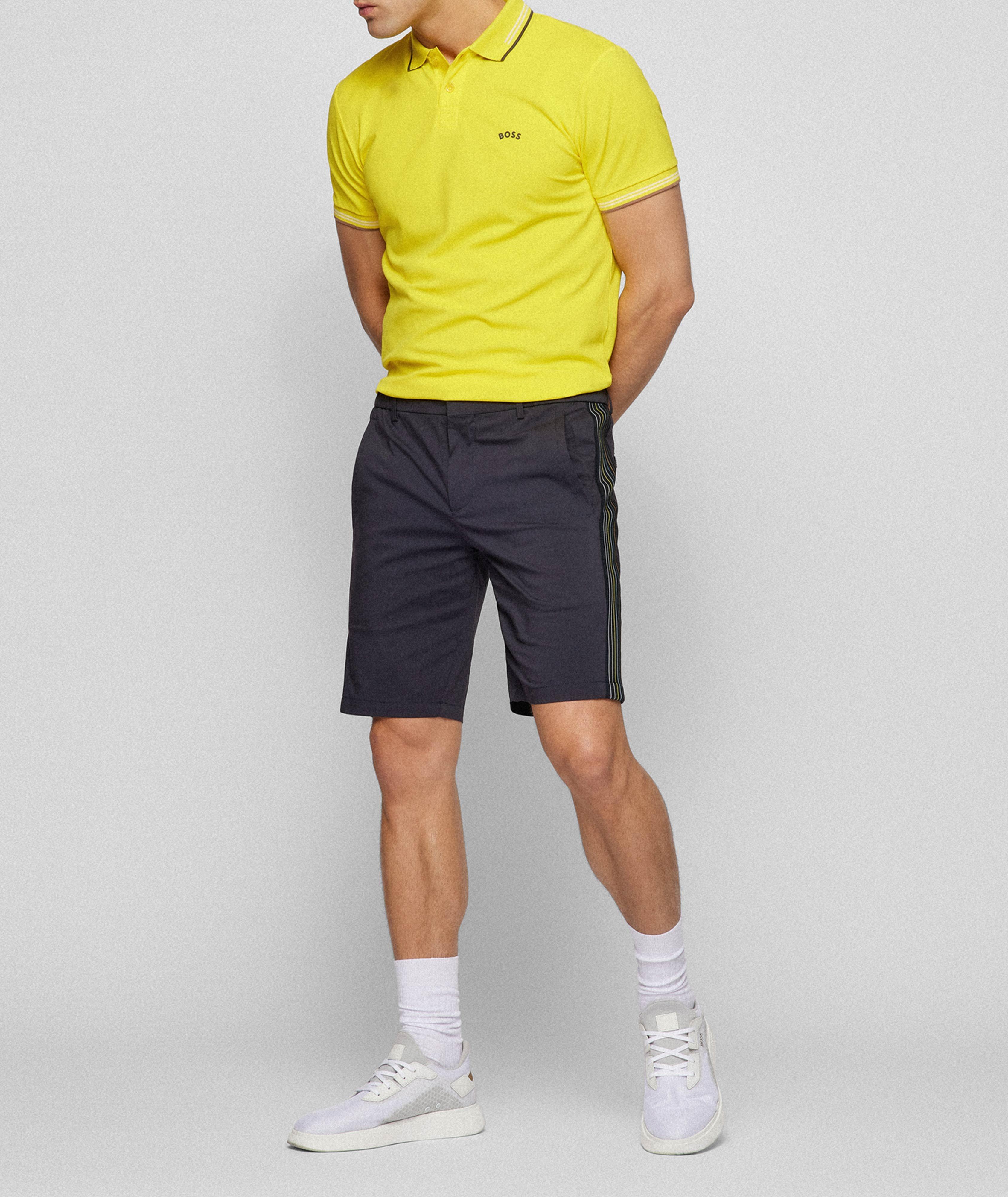 Paul Curved Stretch-Cotton Polo image 4