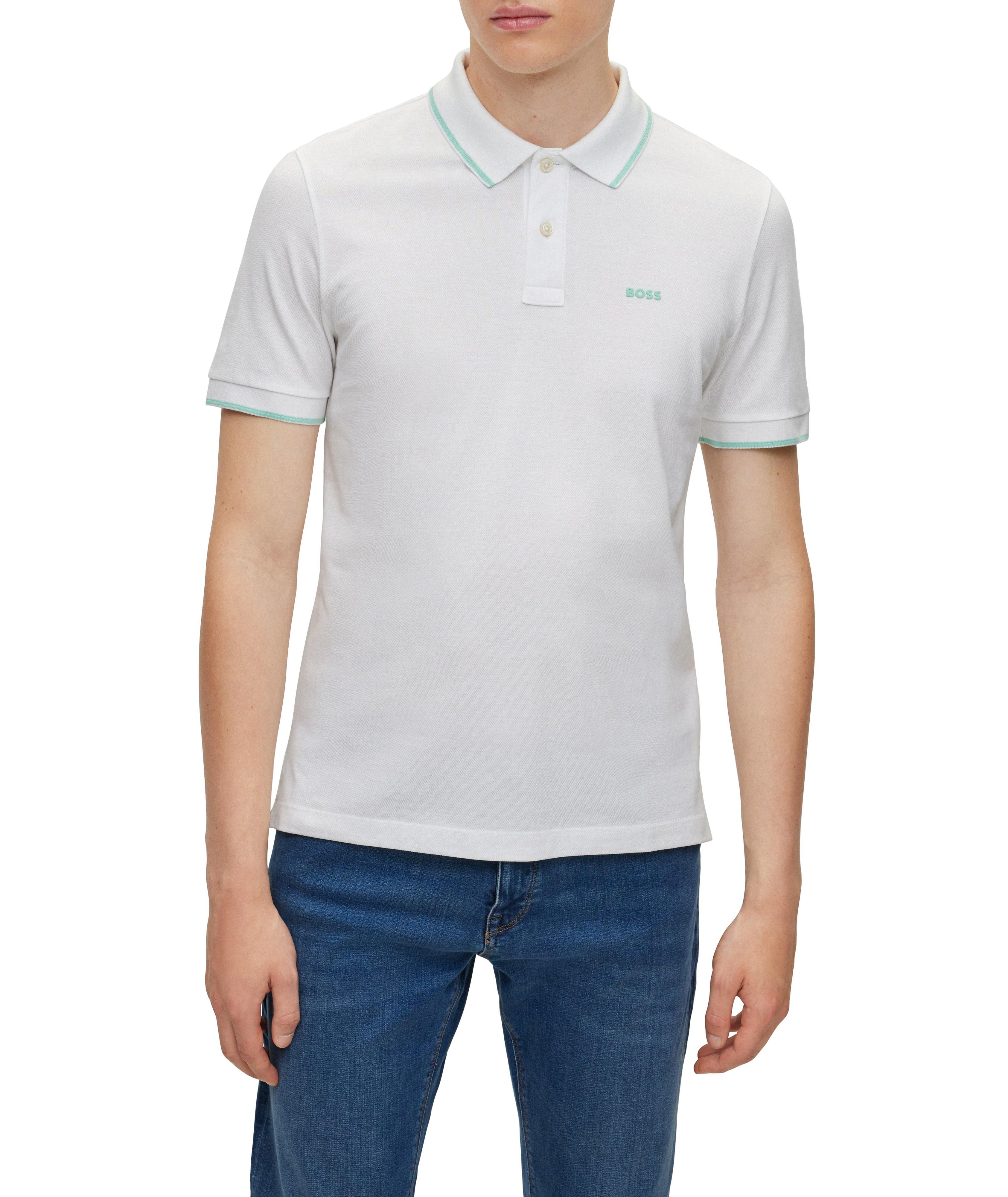Polo en coton avec logo image 1