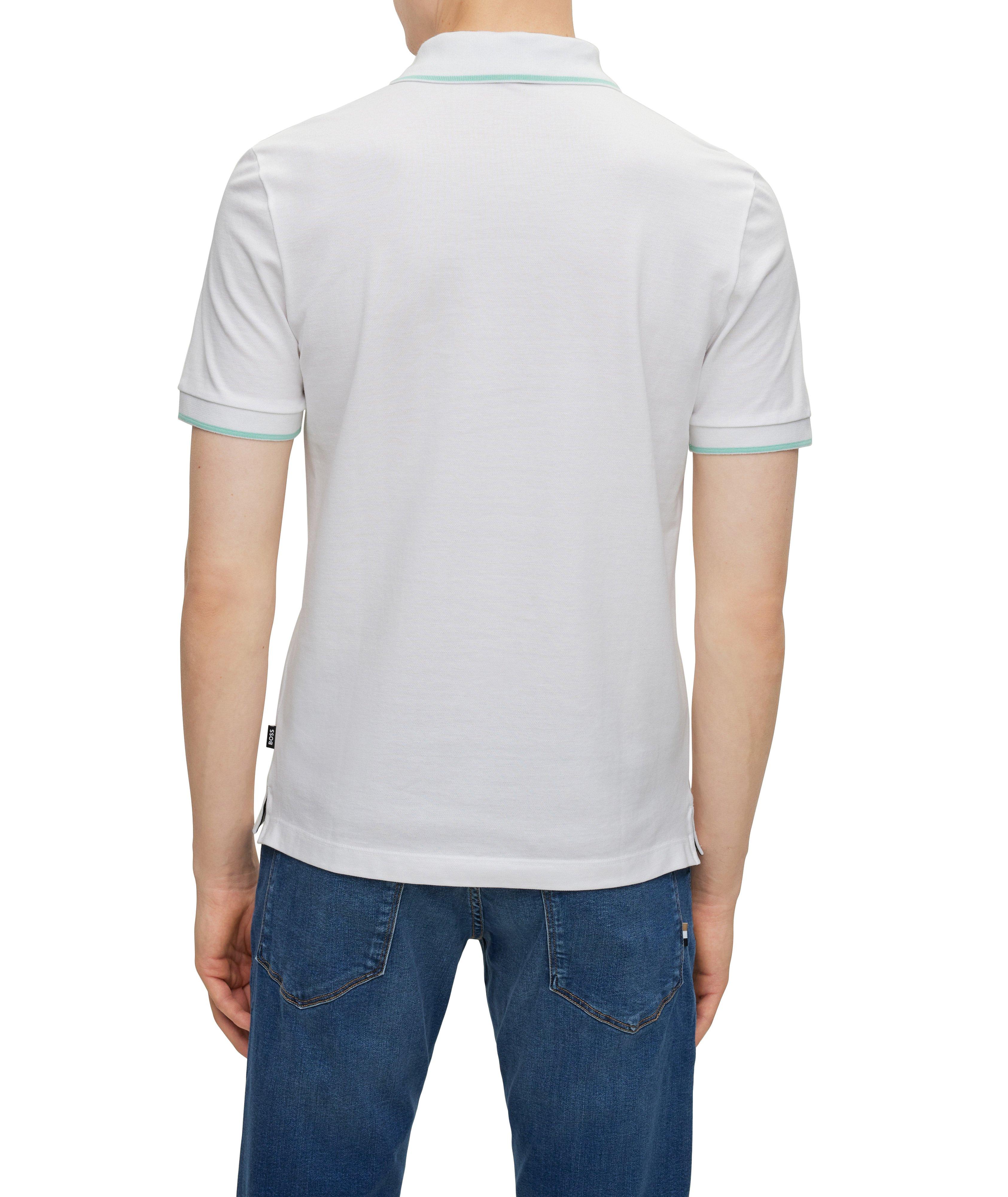 Polo en coton avec logo image 2