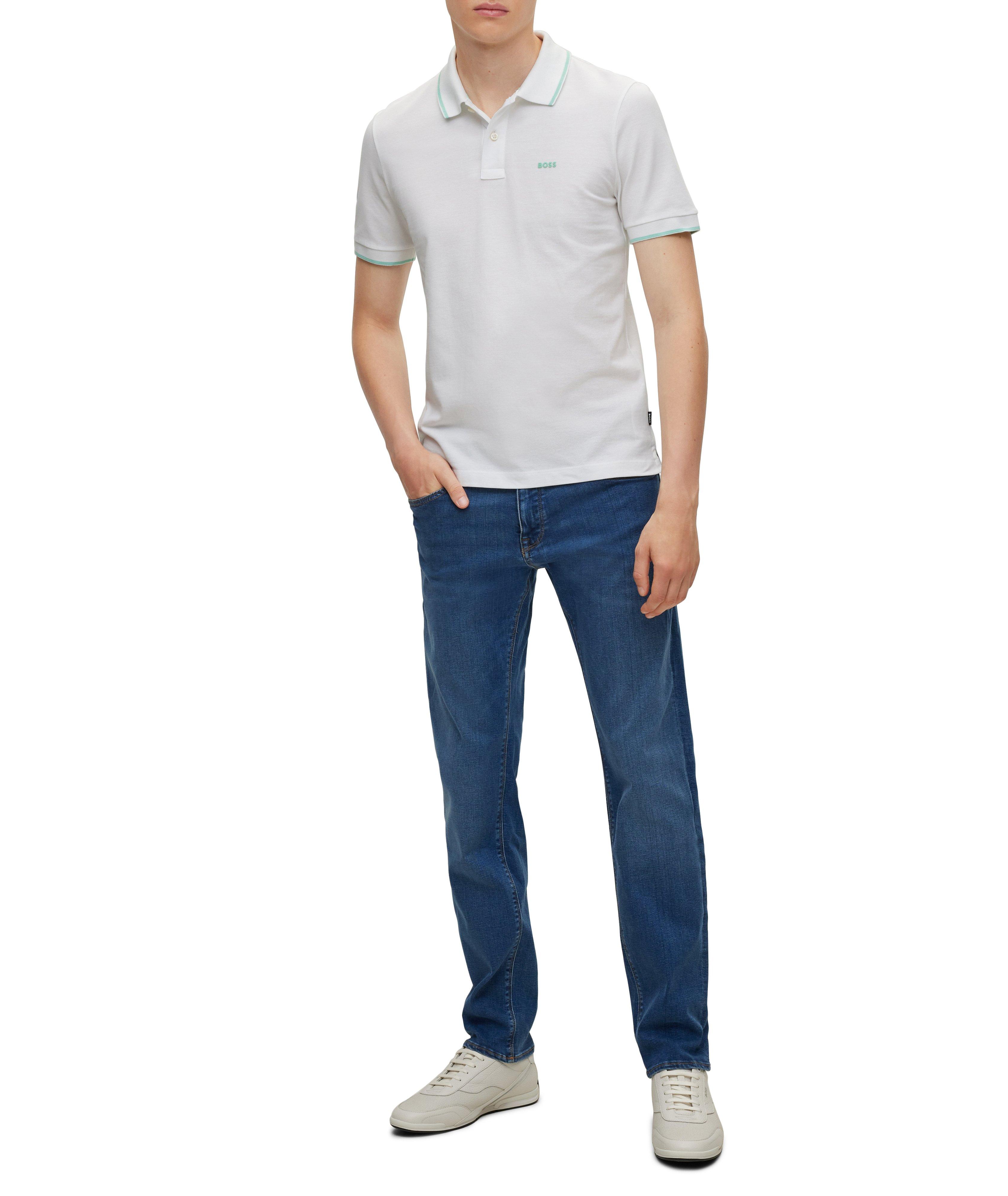 Polo en coton avec logo image 4