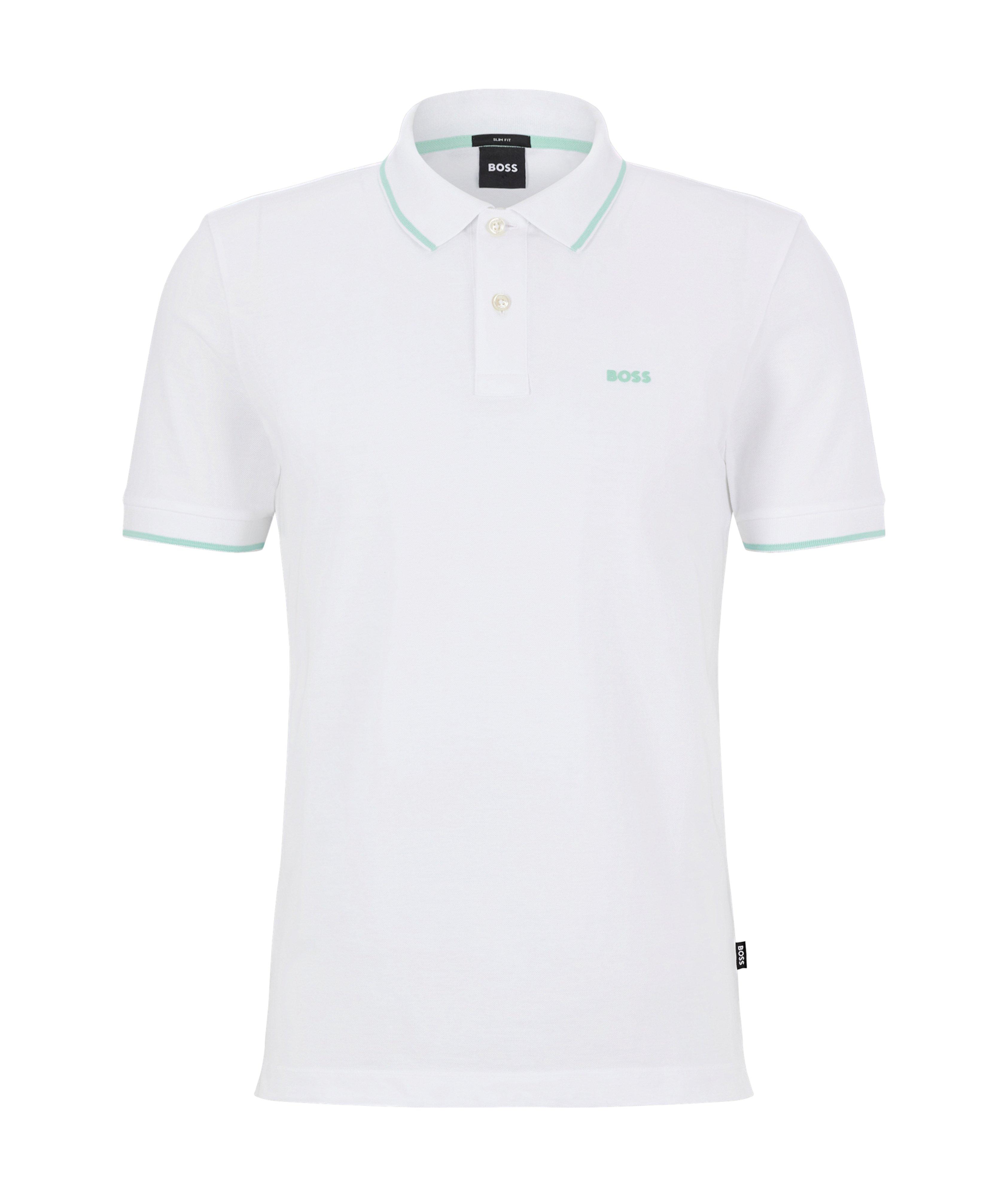 Polo en coton avec logo image 0