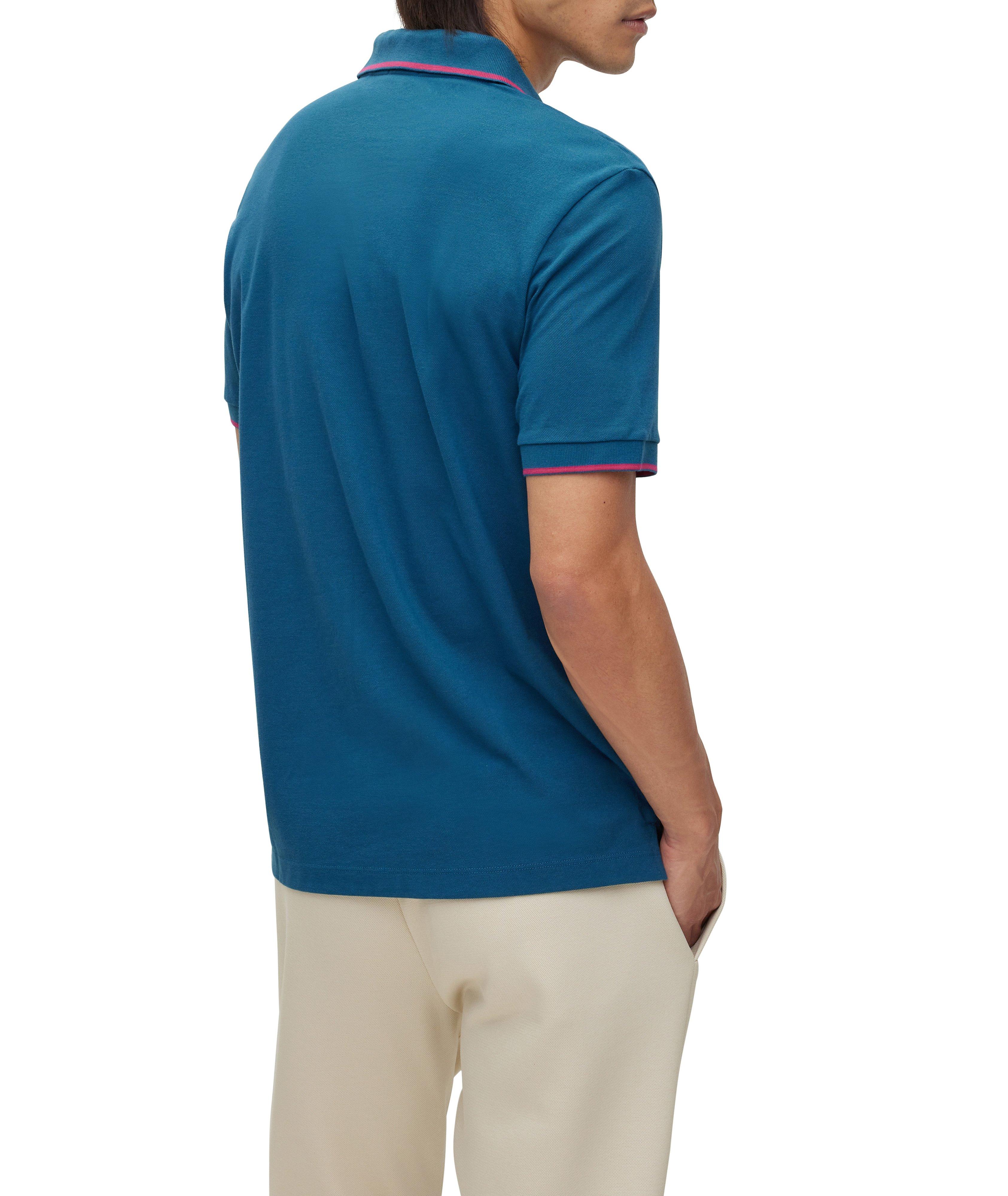 Logo Embossed Cotton Polo image 2