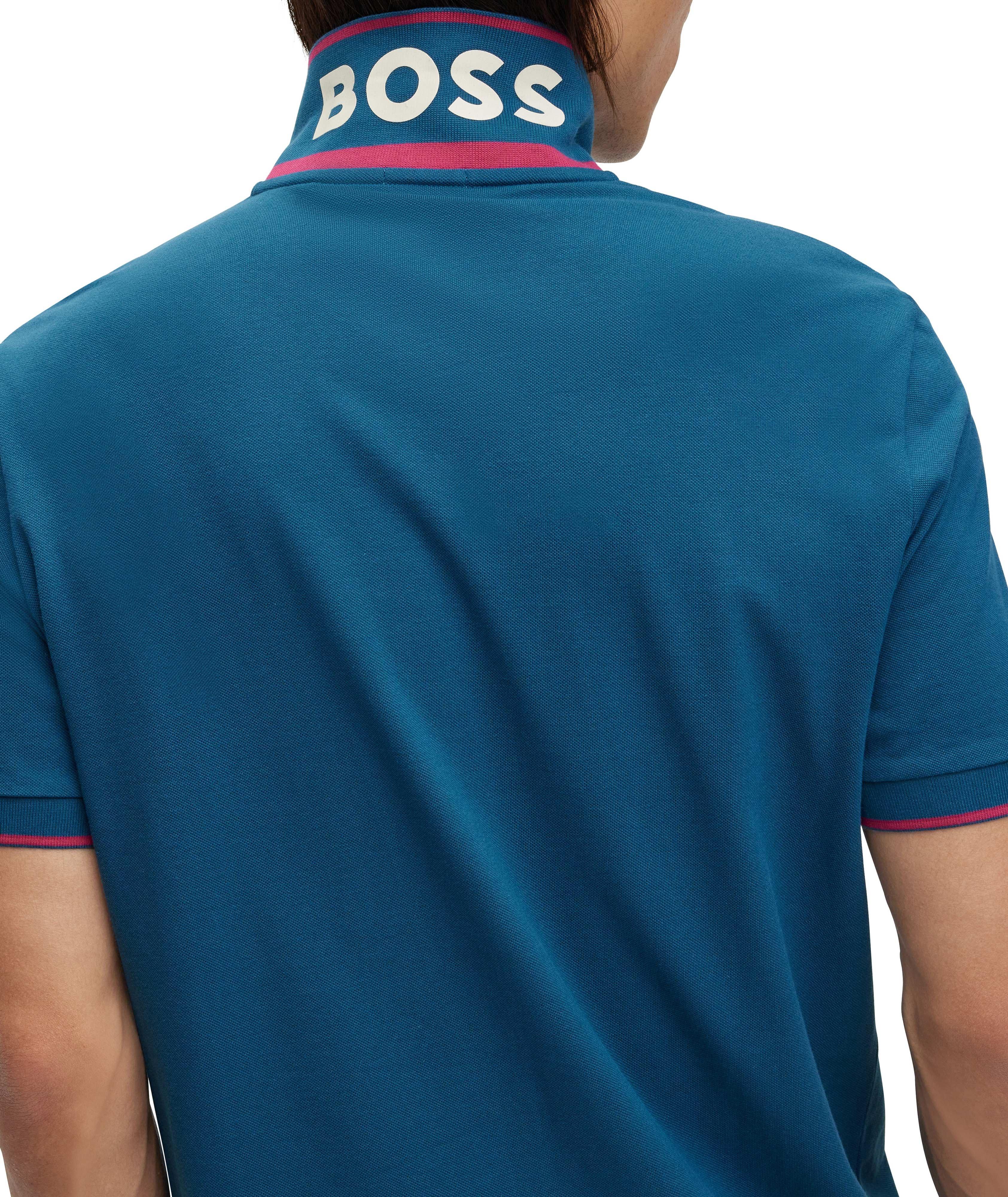 Logo Embossed Cotton Polo image 3