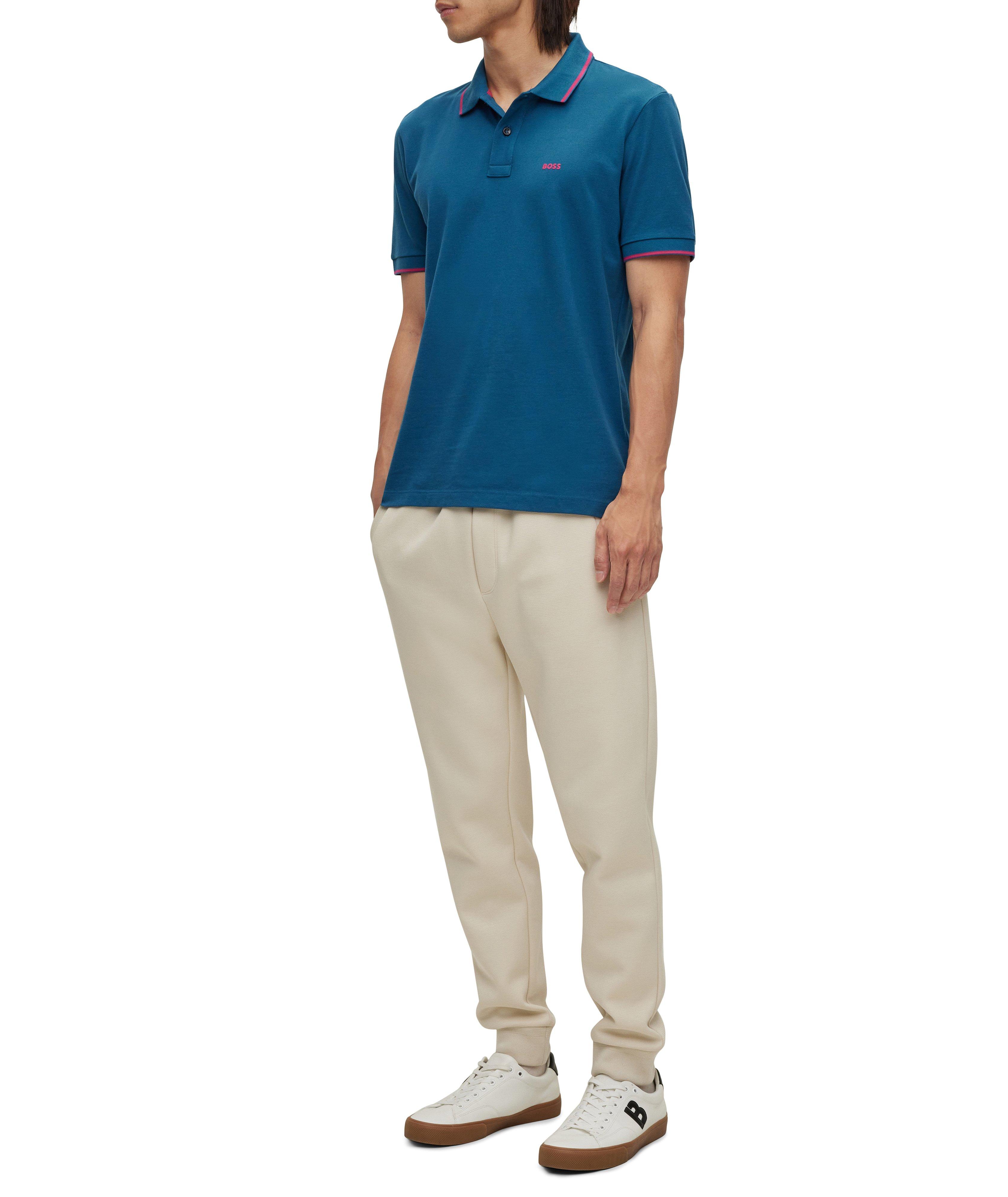 Logo Embossed Cotton Polo image 4