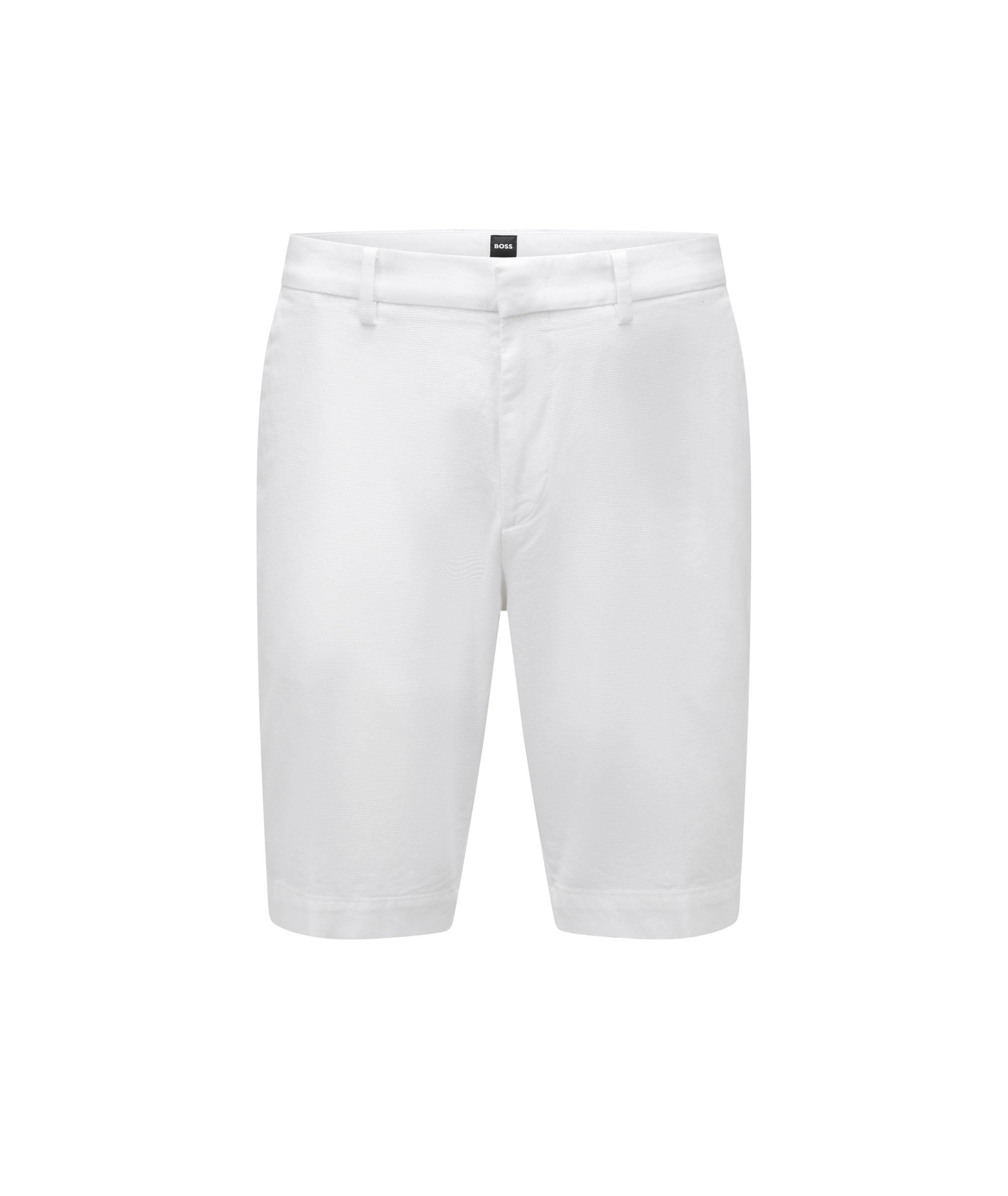 Slim Fit Stretchy Cotton Shorts  image 0