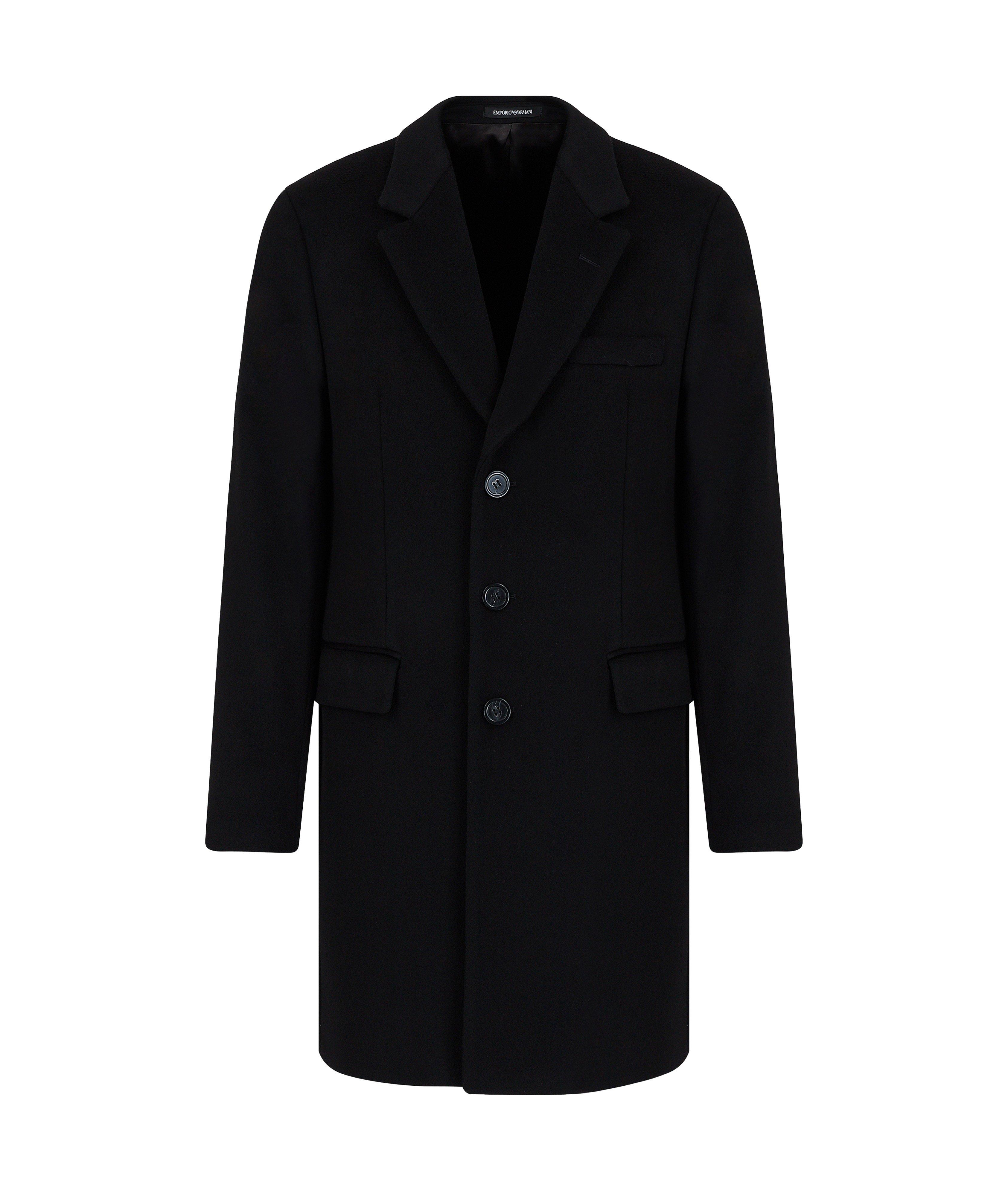 Pure Cashmere Single Breasted Coat image 0