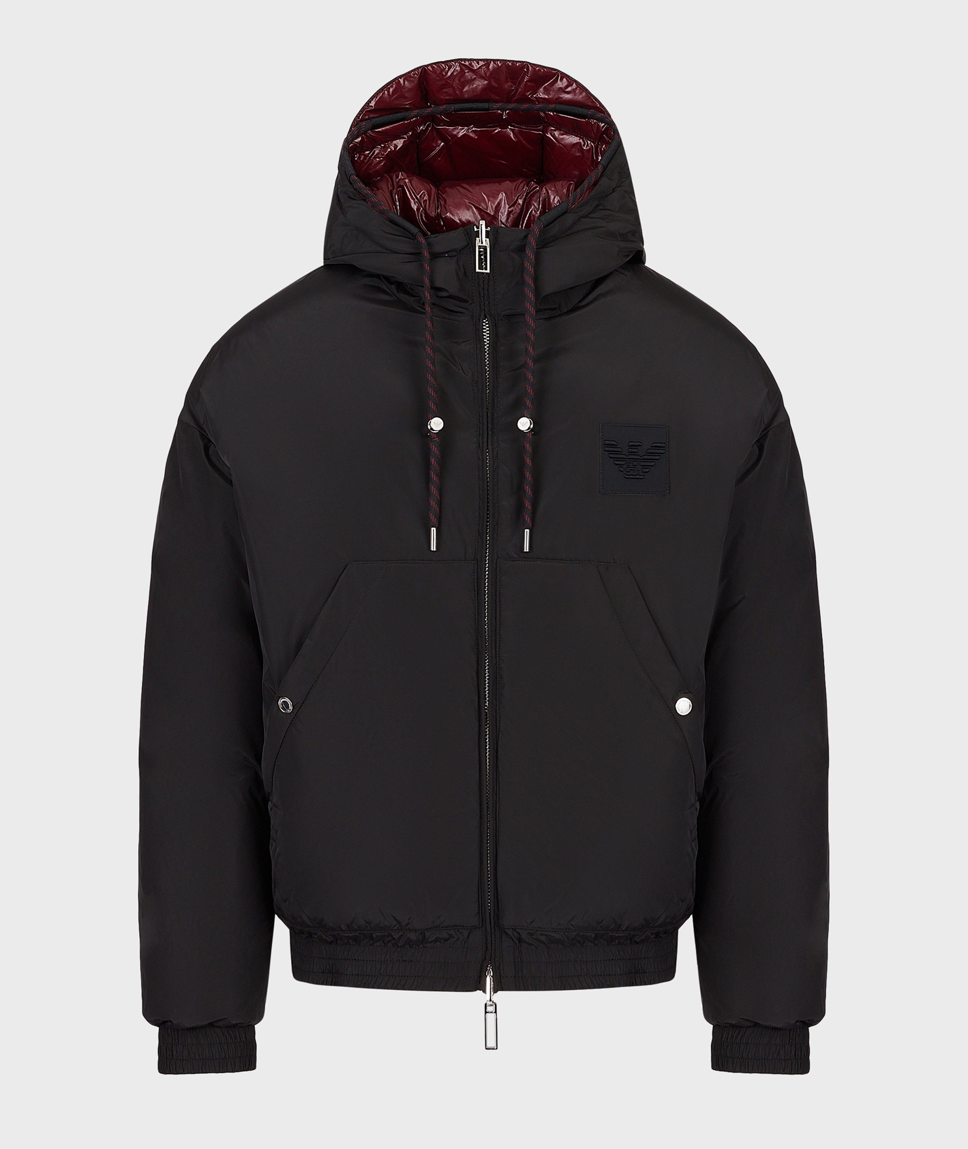 Blouson matelassé réversible à capuchon image 1