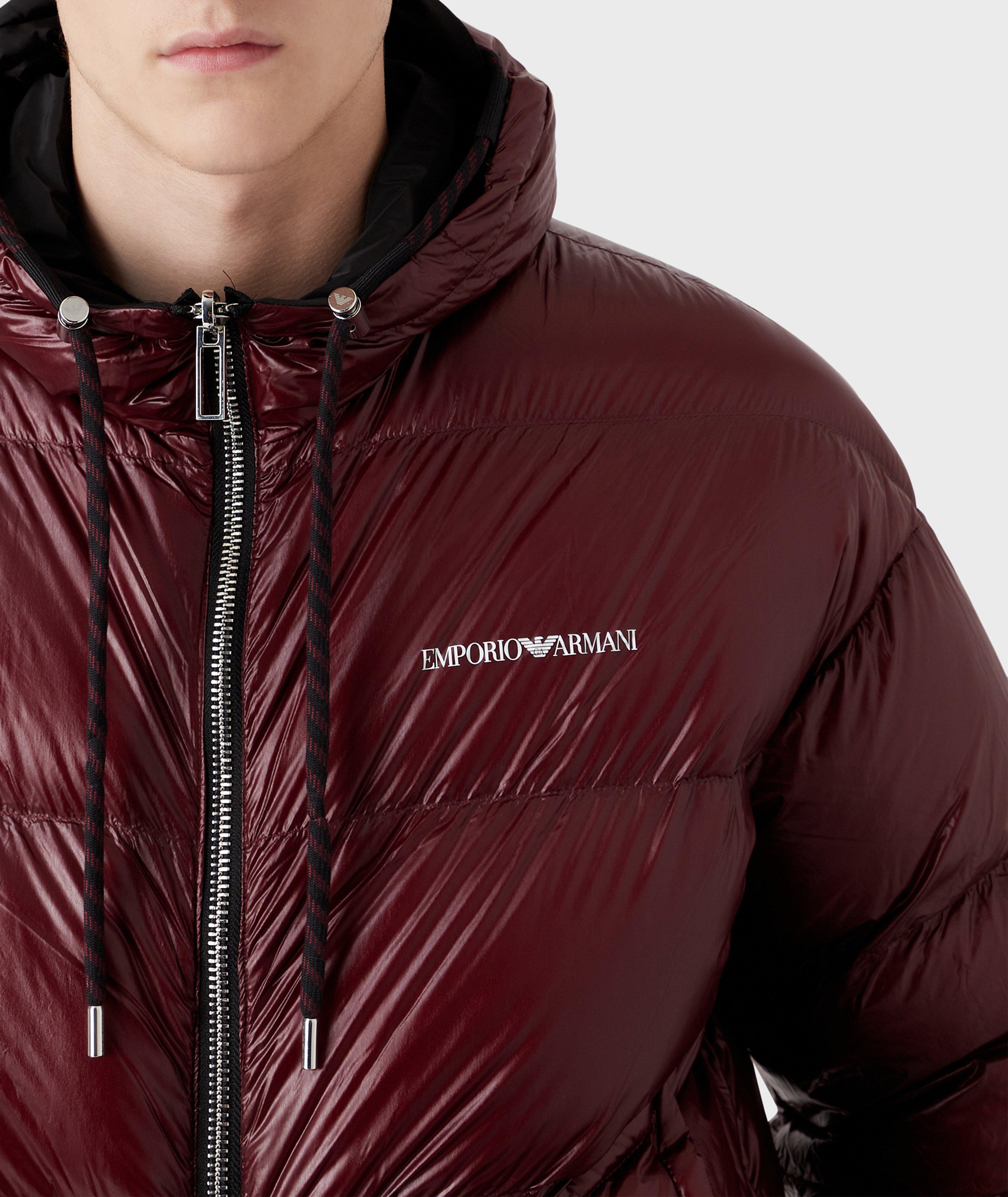 Blouson matelassé réversible à capuchon image 2