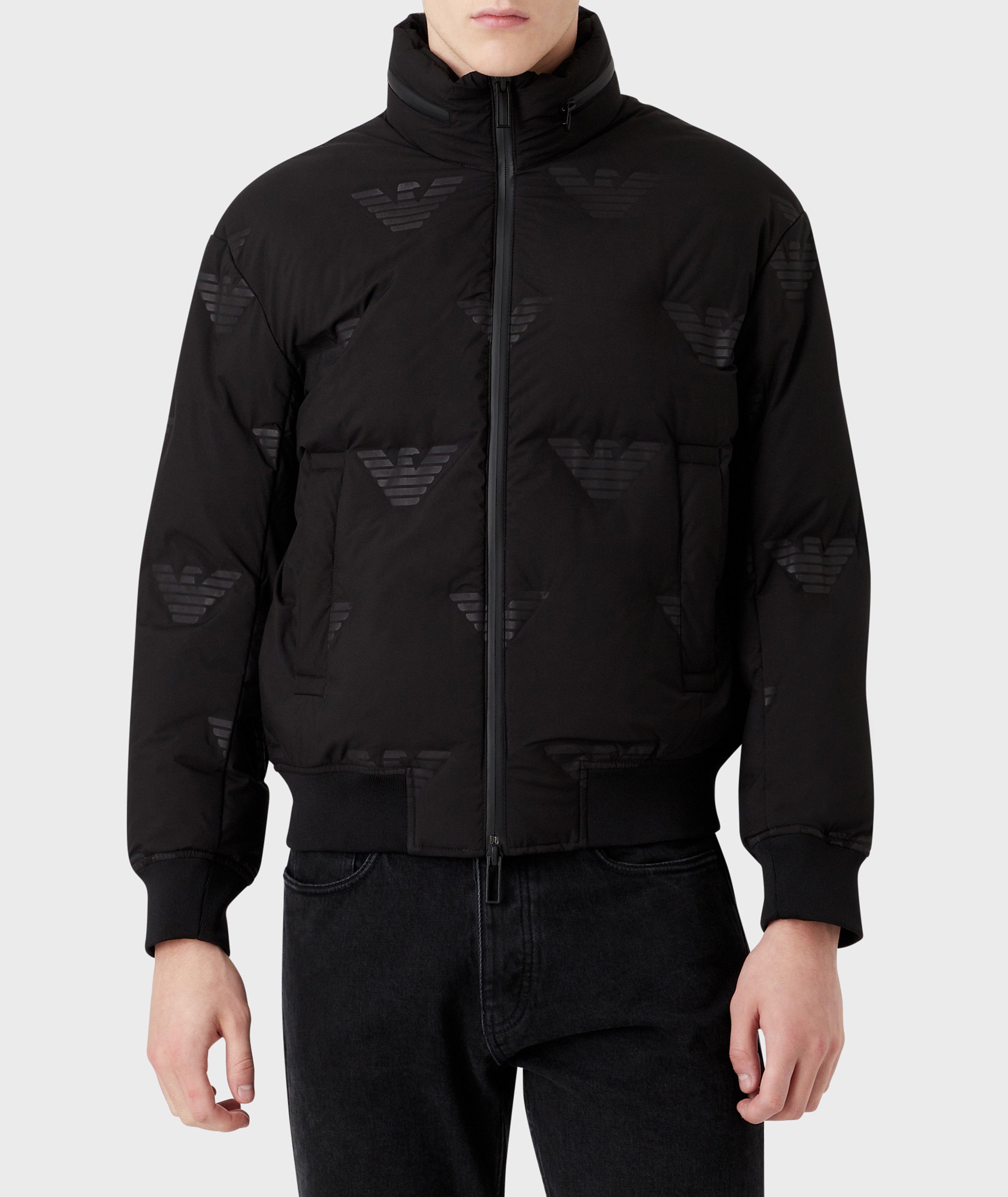 Concealed Hood Quilted Puffer Jacket image 1